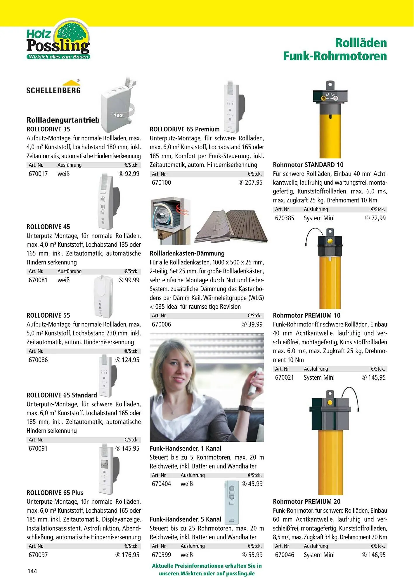 Holz Possling Prospekt von 2. Mai bis 31. Juli 2025 - Prospekt seite 144