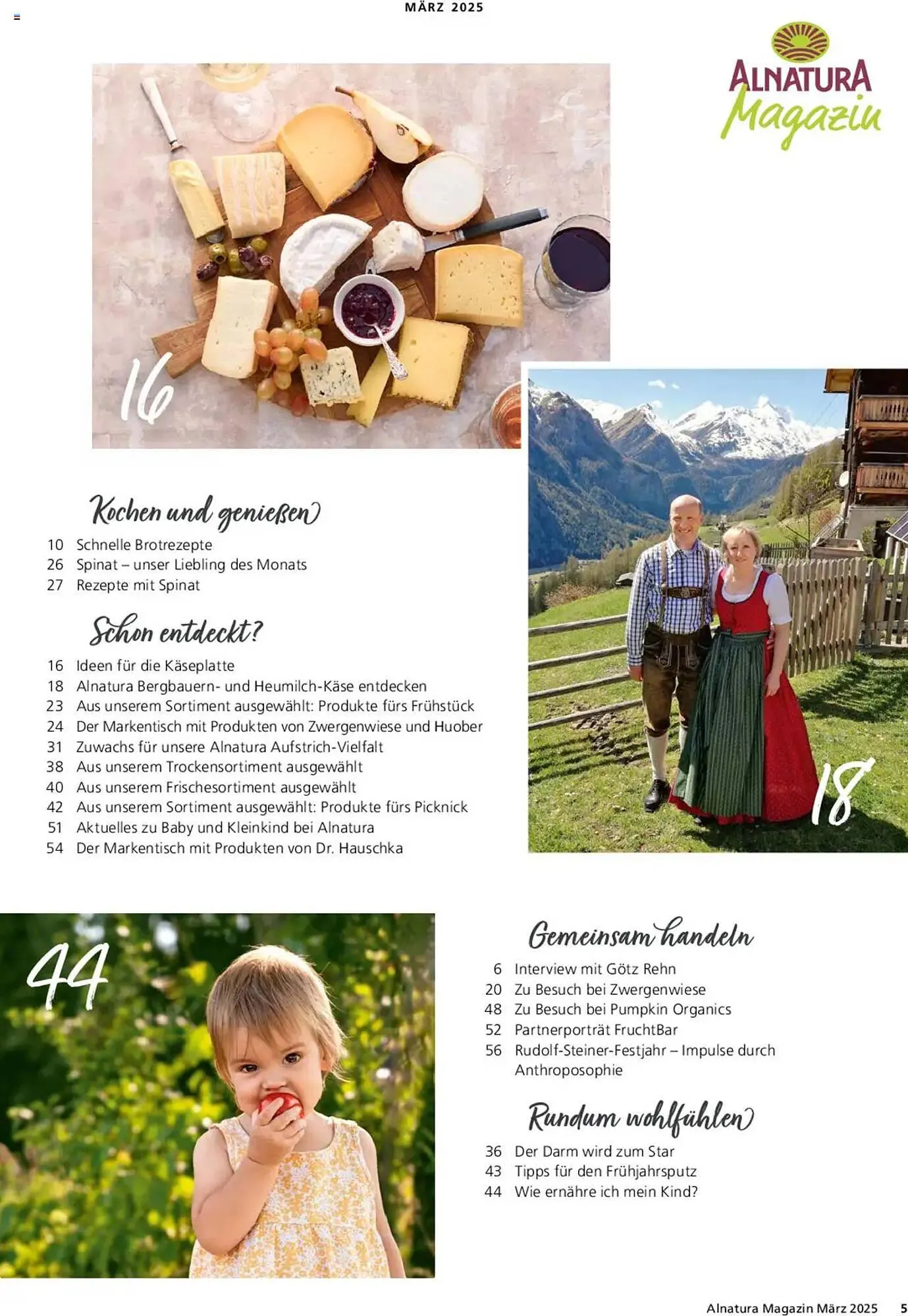 Alnatura Prospekt von 1. März bis 31. März 2025 - Prospekt seite 5