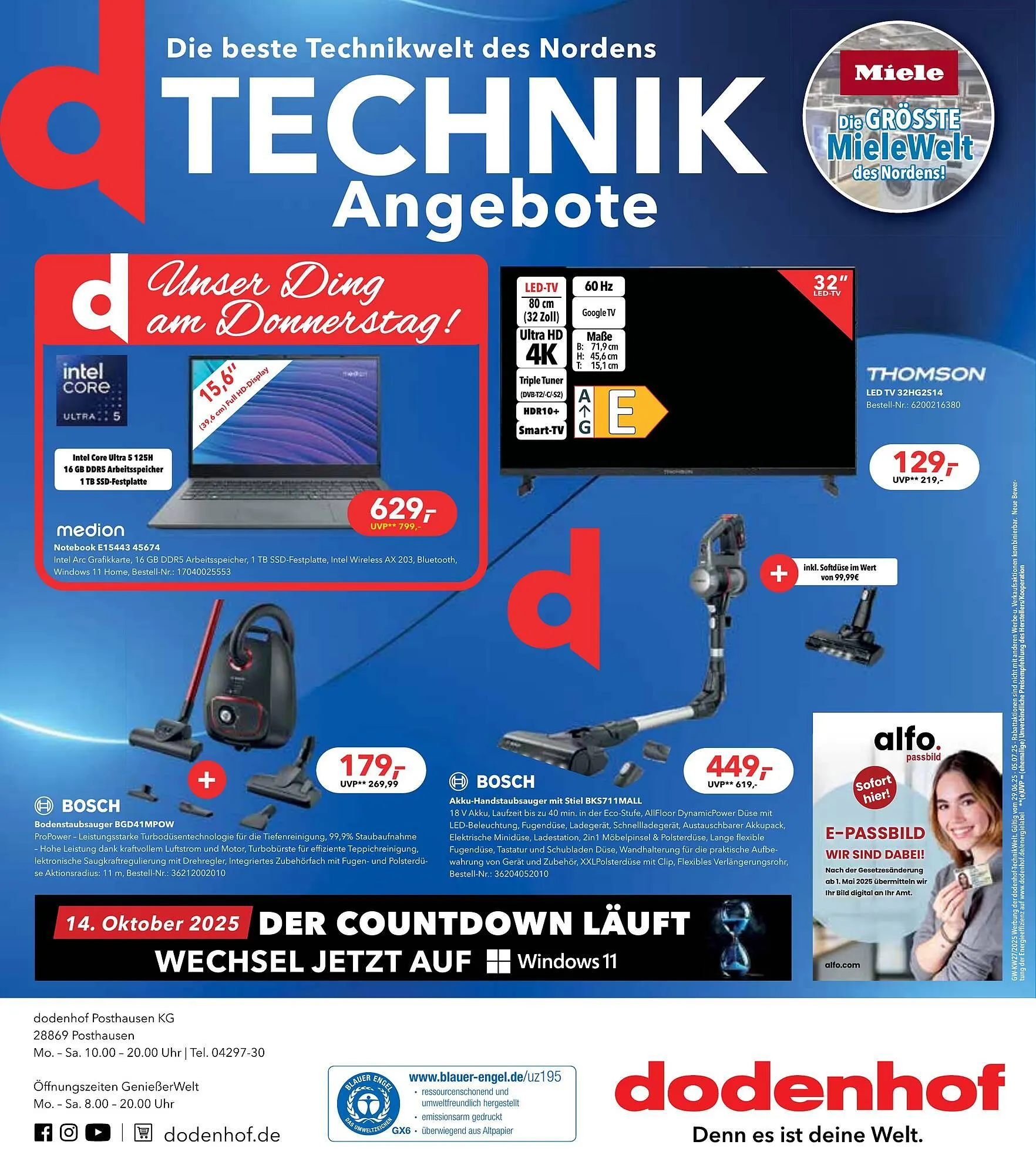 dodenhof Prospekt von 30. Juni bis 5. Juli 2025 - Prospekt seite 16