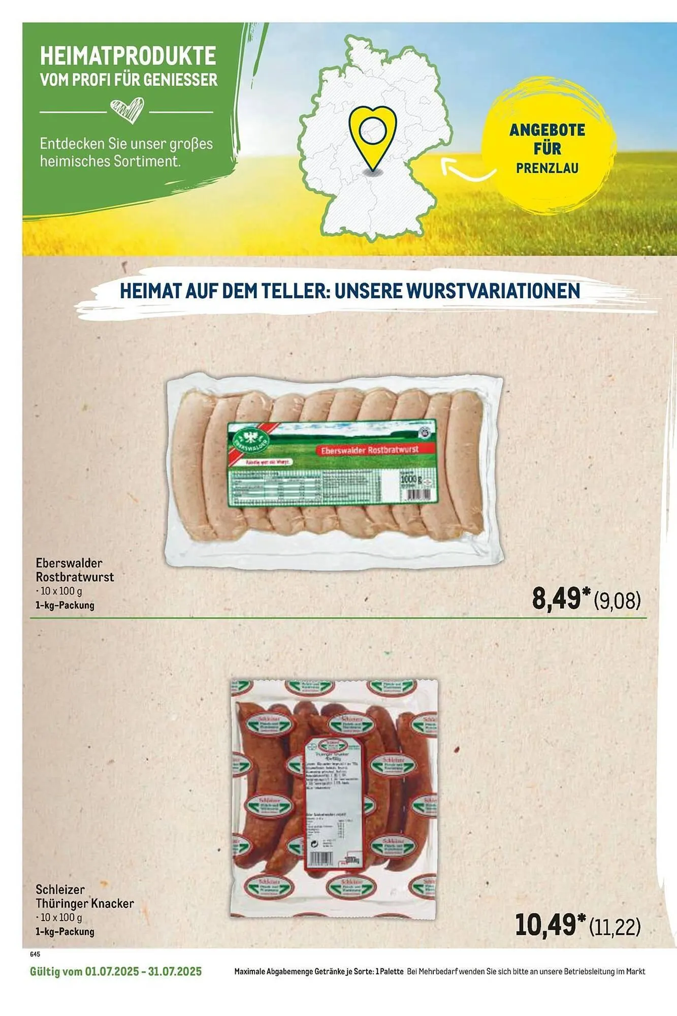 METRO Prospekt von 1. Juli bis 31. Juli 2025 - Prospekt seite 82
