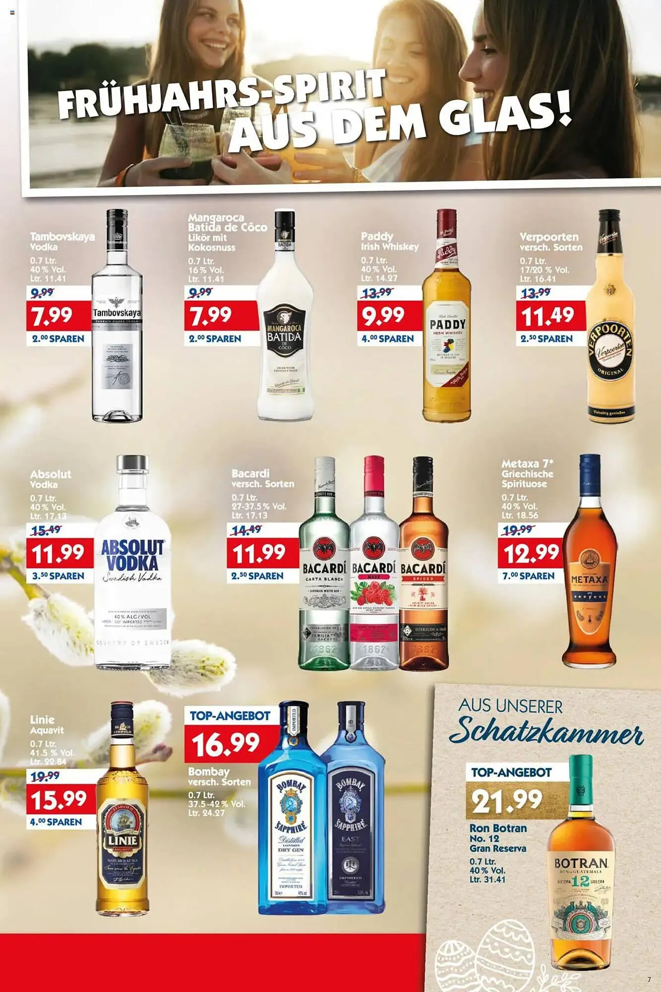 Hol'ab Getränkemarkt Prospekt von 7. April bis 12. April 2025 - Prospekt seite 7