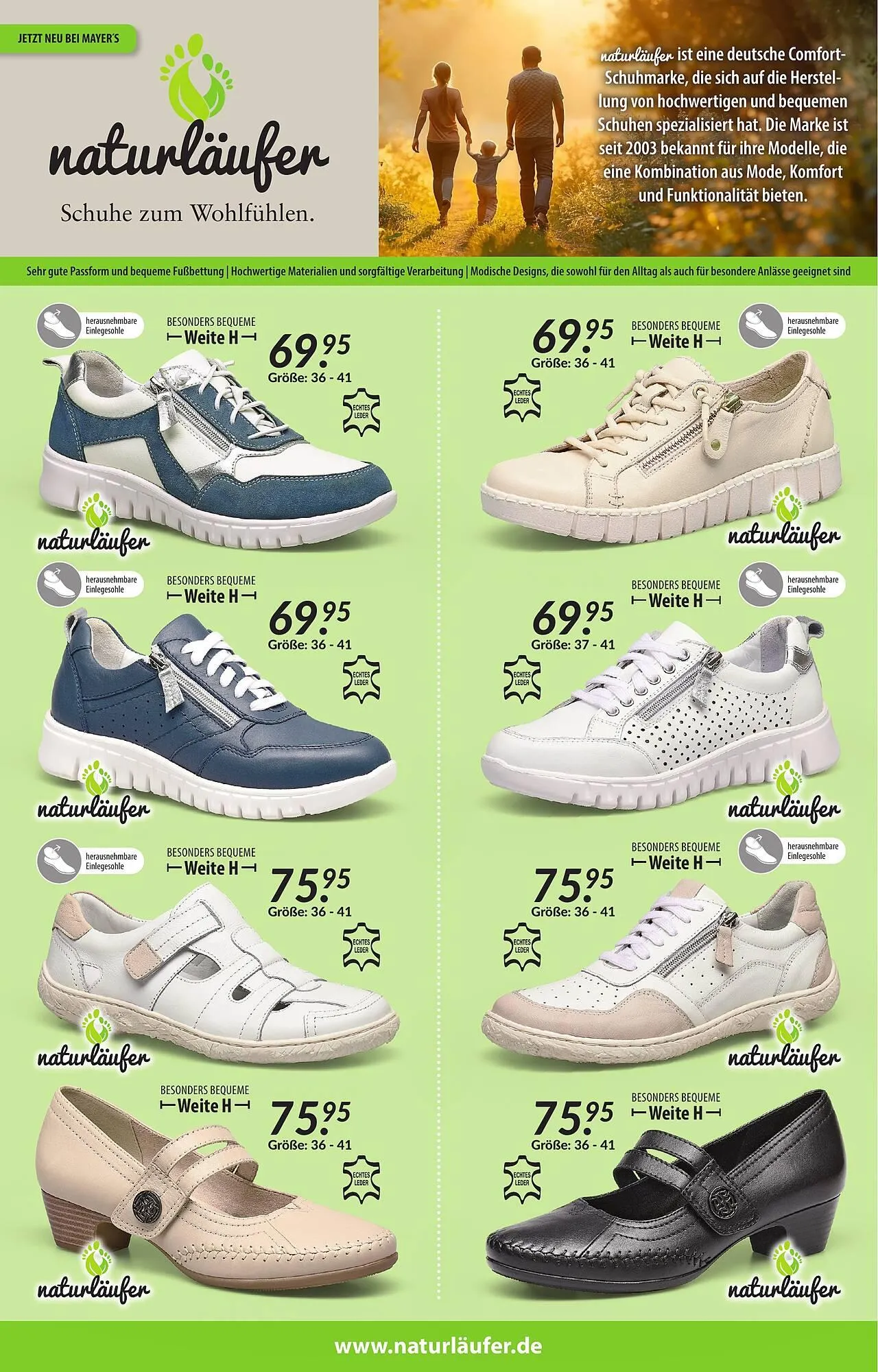 Mayer's Markenschuhe Prospekt von 9. März bis 30. März 2026 - Prospekt seite 2