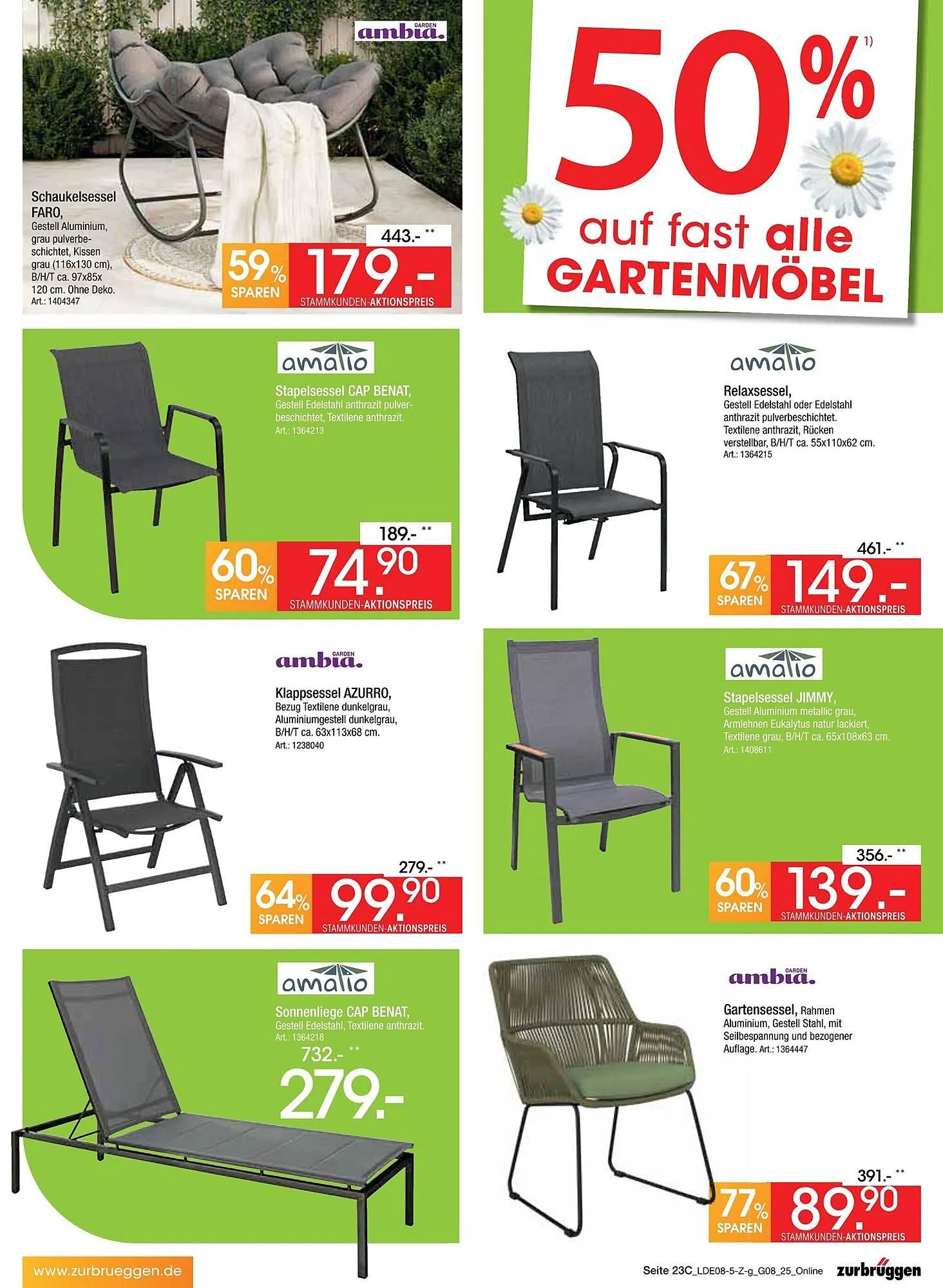 Zurbrüggen Prospekt von 2. August bis 23. August 2025 - Prospekt seite 43