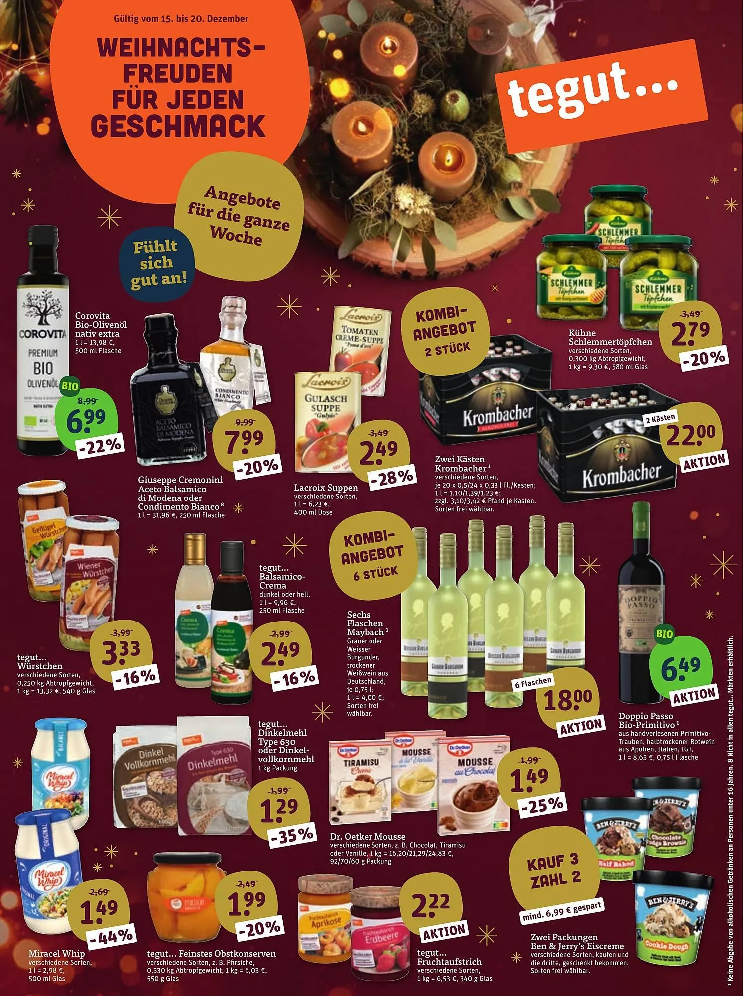 Basic Prospekt von 15. Dezember bis 20. Dezember 2025 - Prospekt seite 1