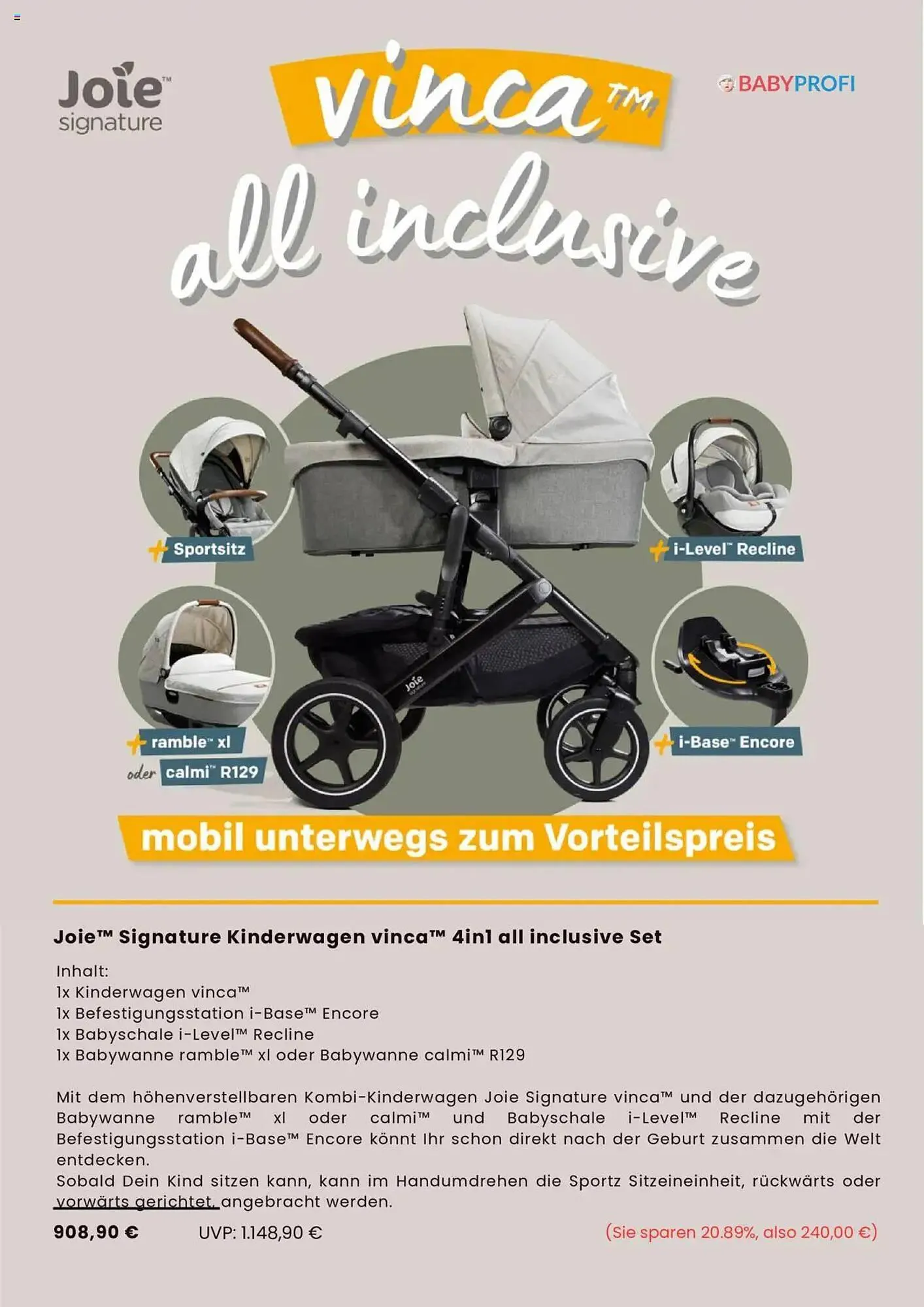 Babyprofi Babymarkt Prospekt von 14. April bis 1. Mai 2025 - Prospekt seite 5