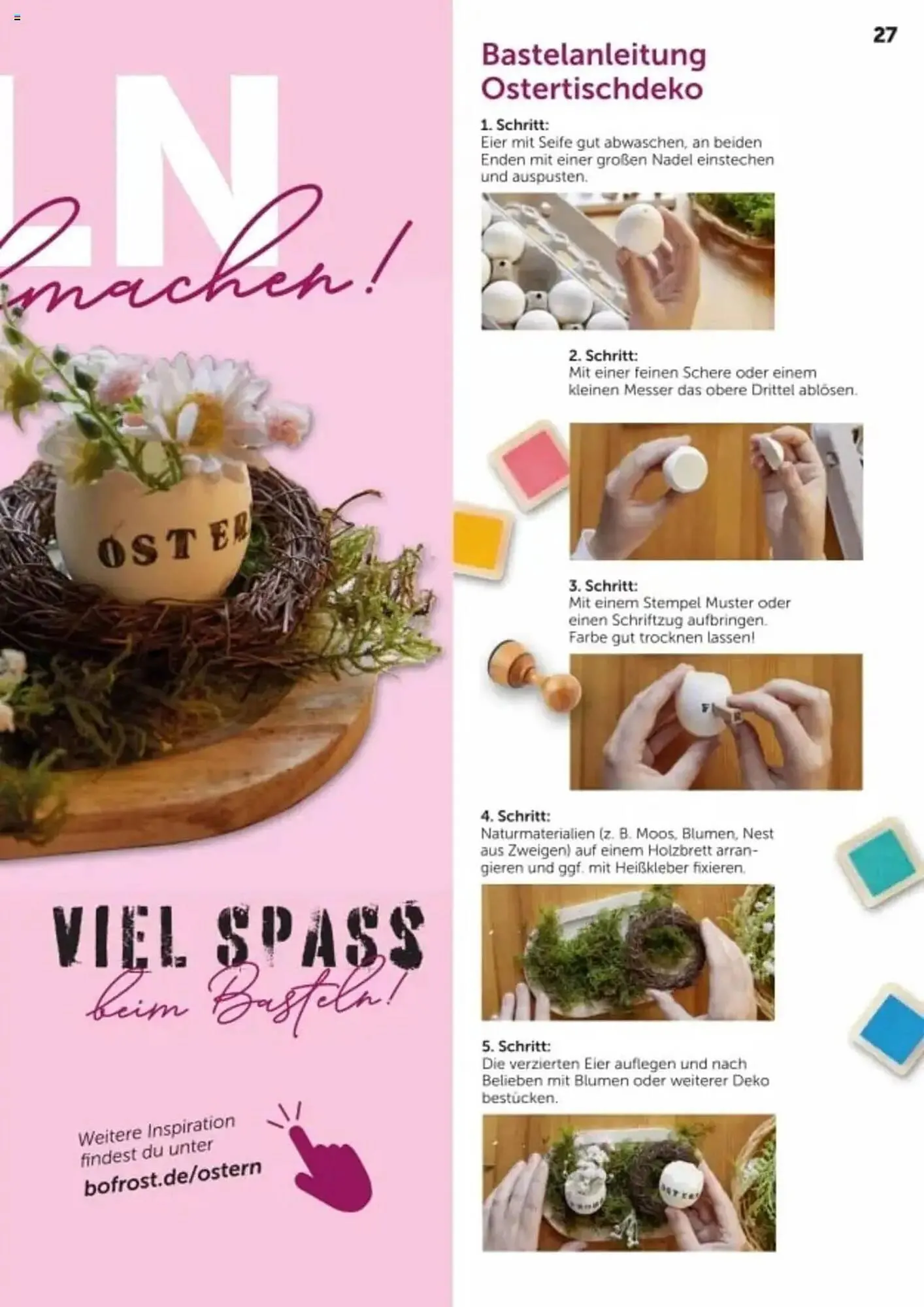 Bofrost Prospekt von 18. März bis 21. April 2025 - Prospekt seite 27