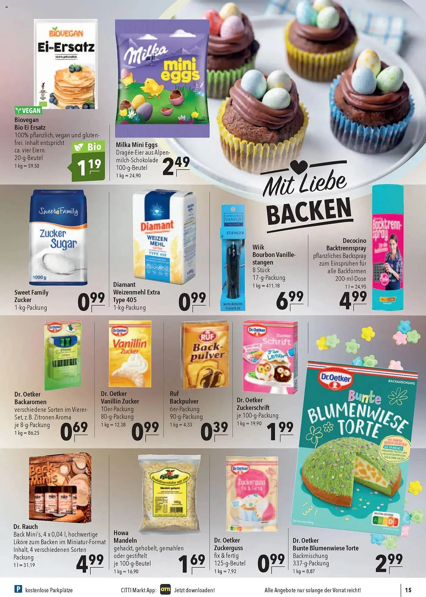 CITTI Markt Prospekt von 18. März bis 24. März 2026 - Prospekt seite 15