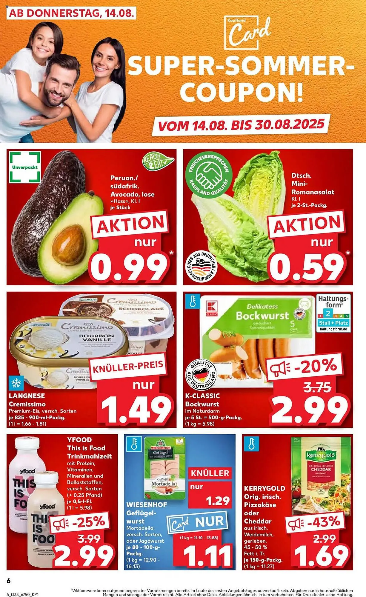 Kaufland Prospekt von 14. August bis 20. August 2025 - Prospekt seite 6