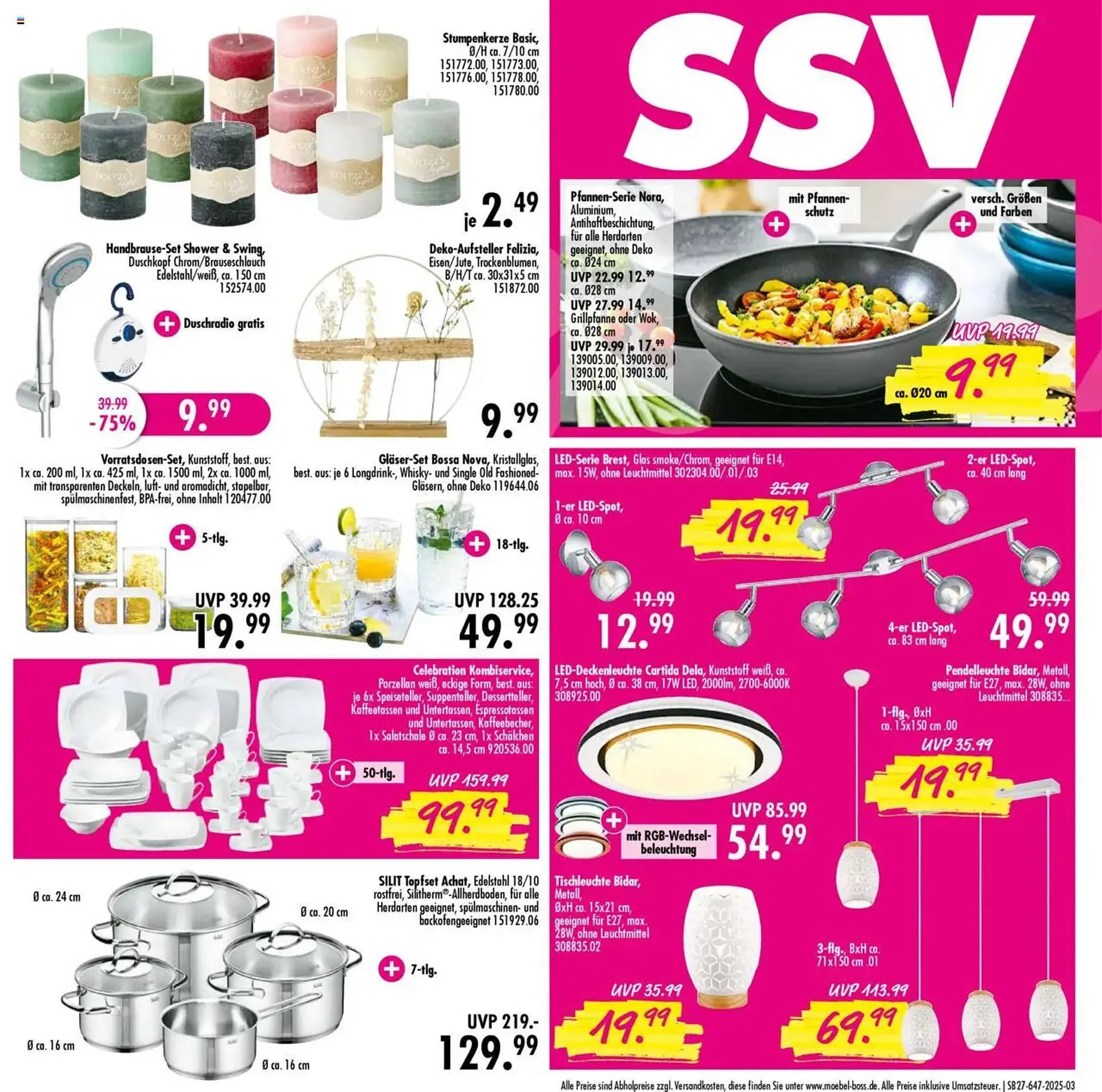 Möbel Boss Prospekt von 30. Juni bis 6. Juli 2025 - Prospekt seite 3