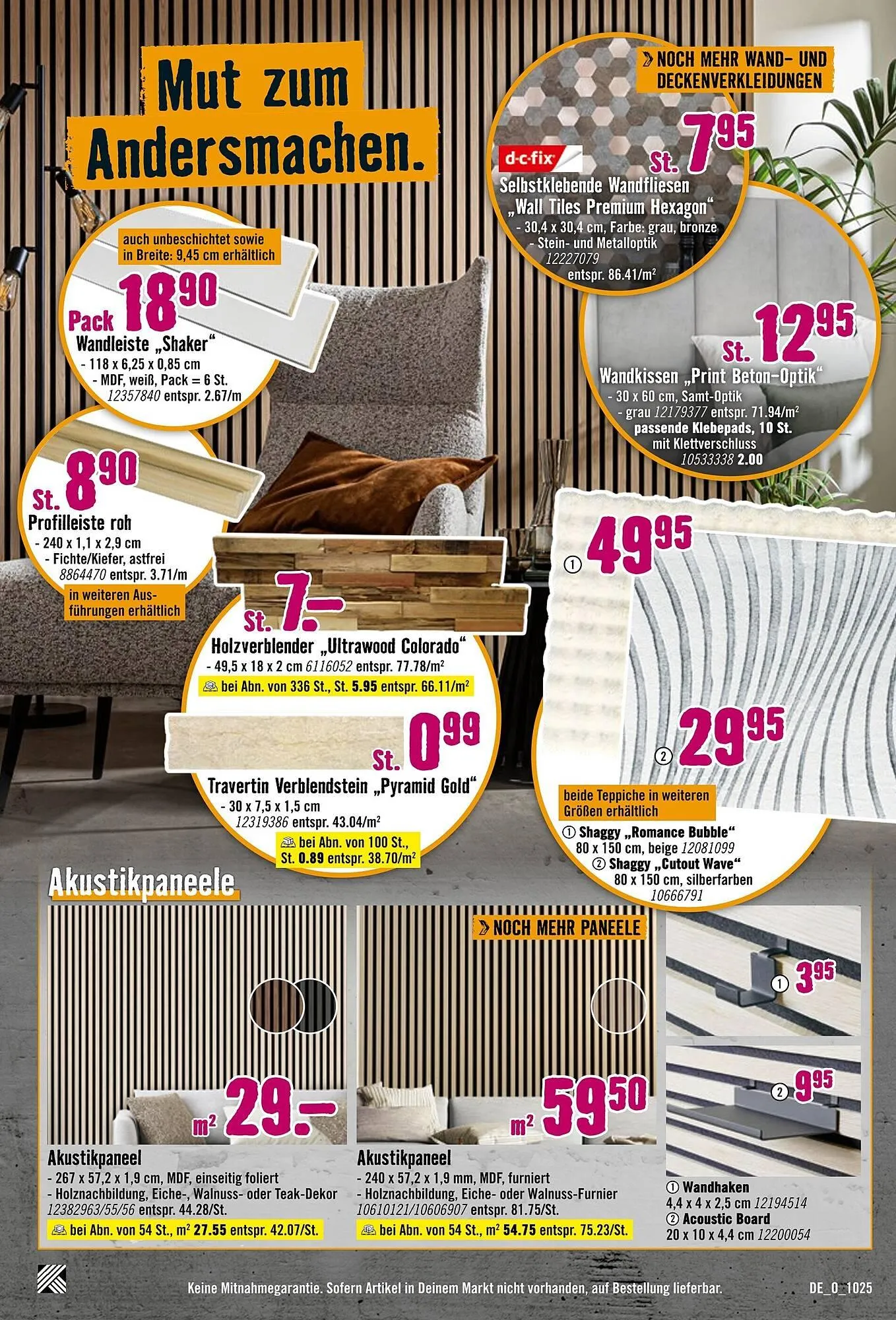 Hornbach Prospekt von 1. Oktober bis 29. Oktober 2025 - Prospekt seite 23