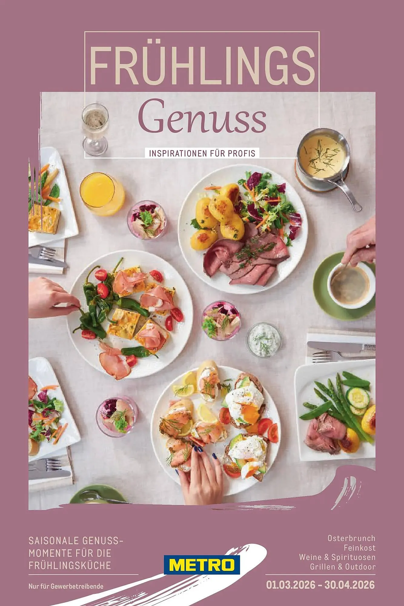 METRO Prospekt von 22. März bis 28. März 2026 - Prospekt seite 1