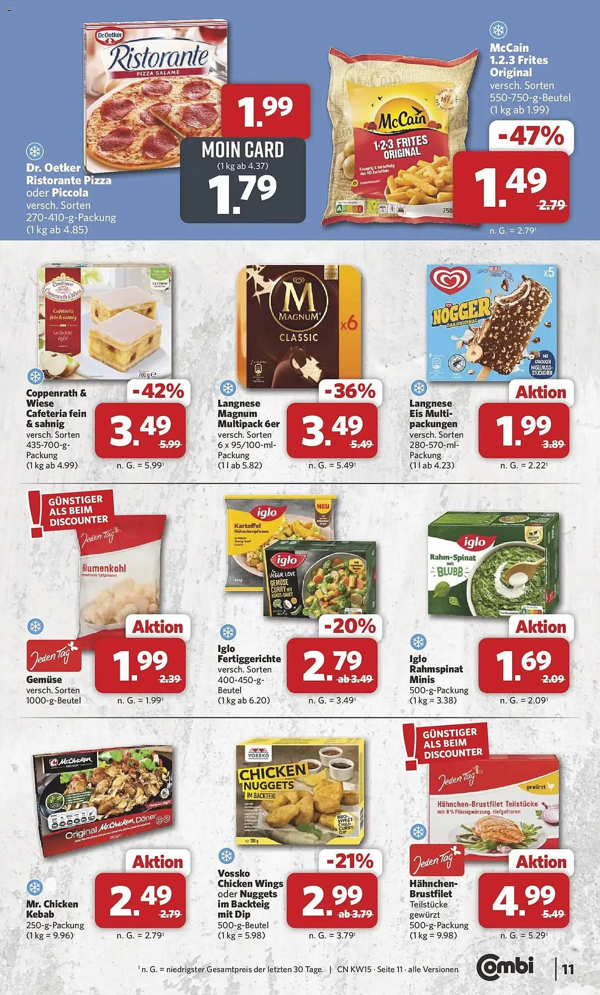 Combi Prospekt von 7. April bis 11. April 2026 - Prospekt seite 11