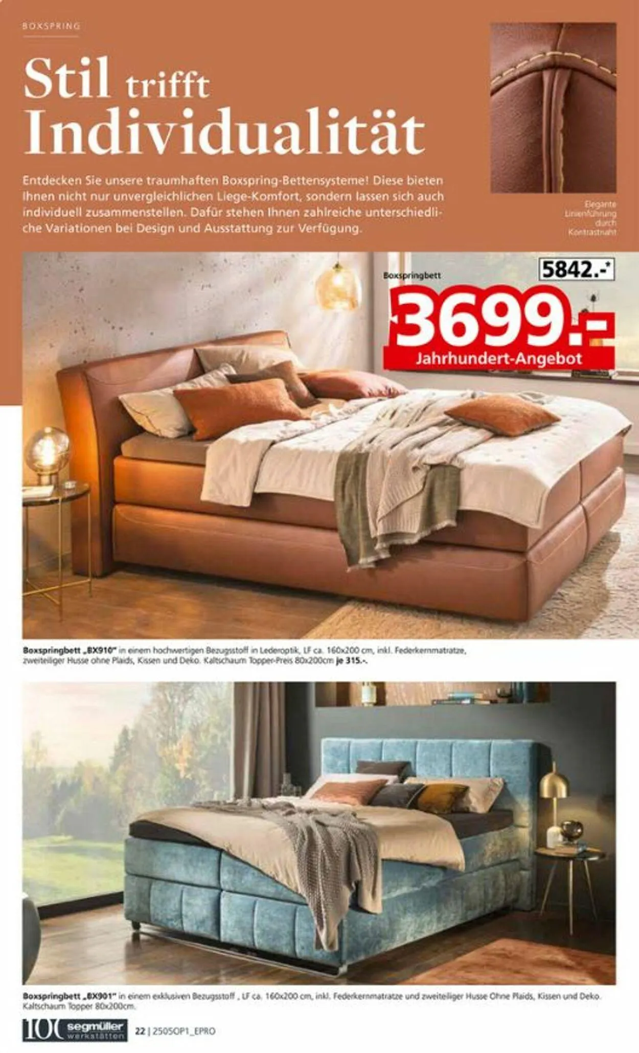 SEGMÜLLER von 24. Mai bis 31. August 2025 - Prospekt seite 22