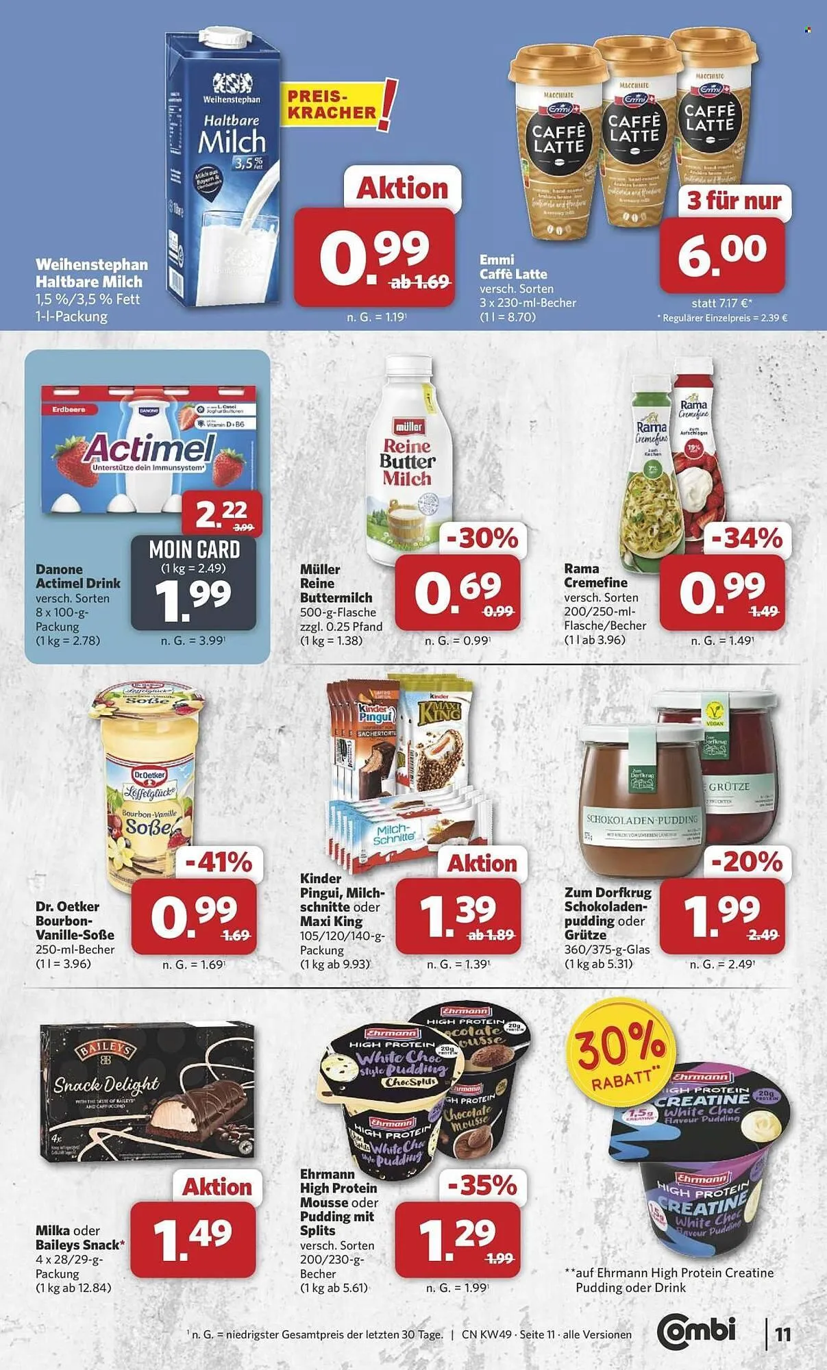 Combi Prospekt von 1. Dezember bis 6. Dezember 2025 - Prospekt seite 11