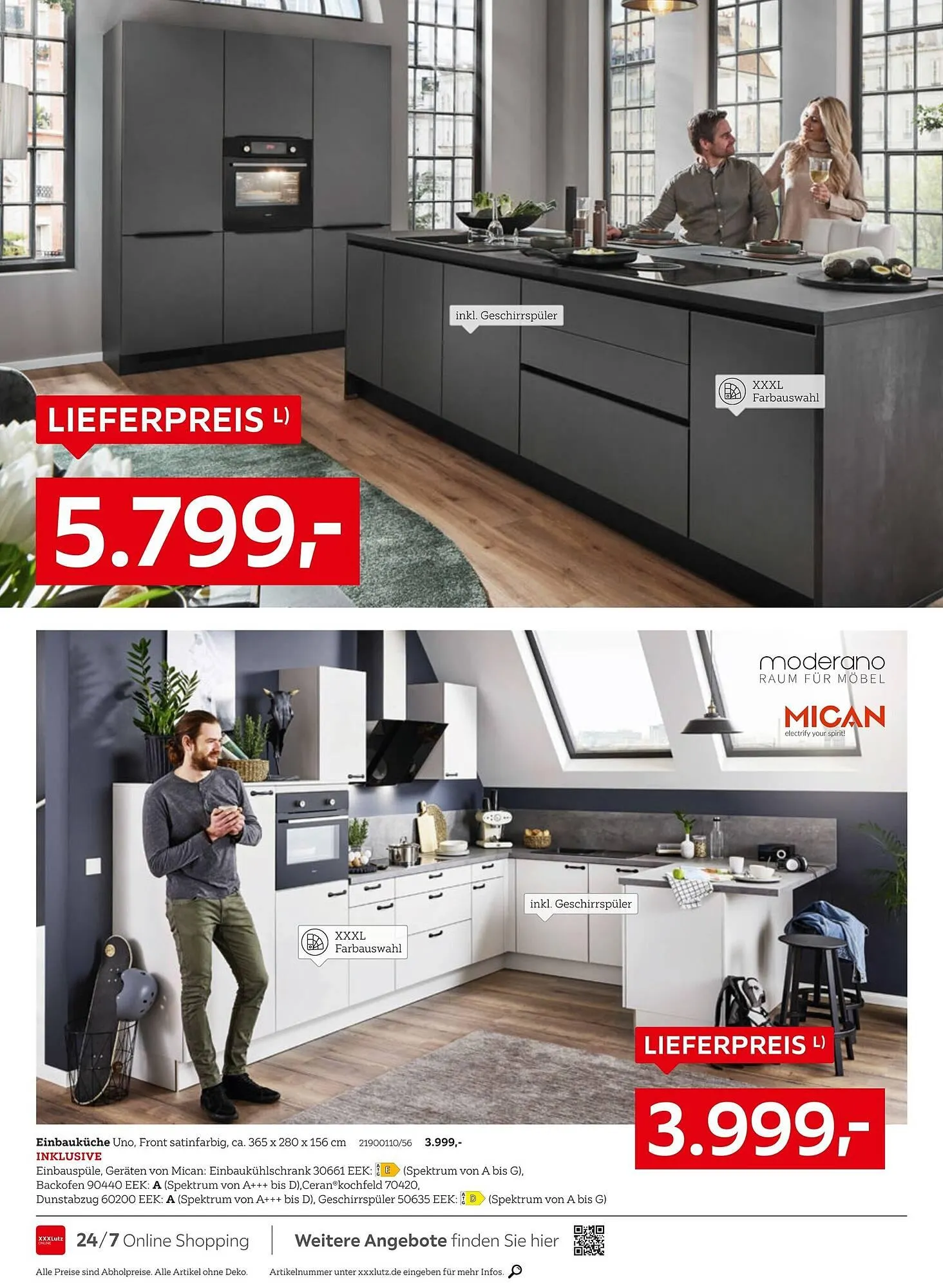 XXXLutz Prospekt von 31. März bis 13. April 2025 - Prospekt seite 20