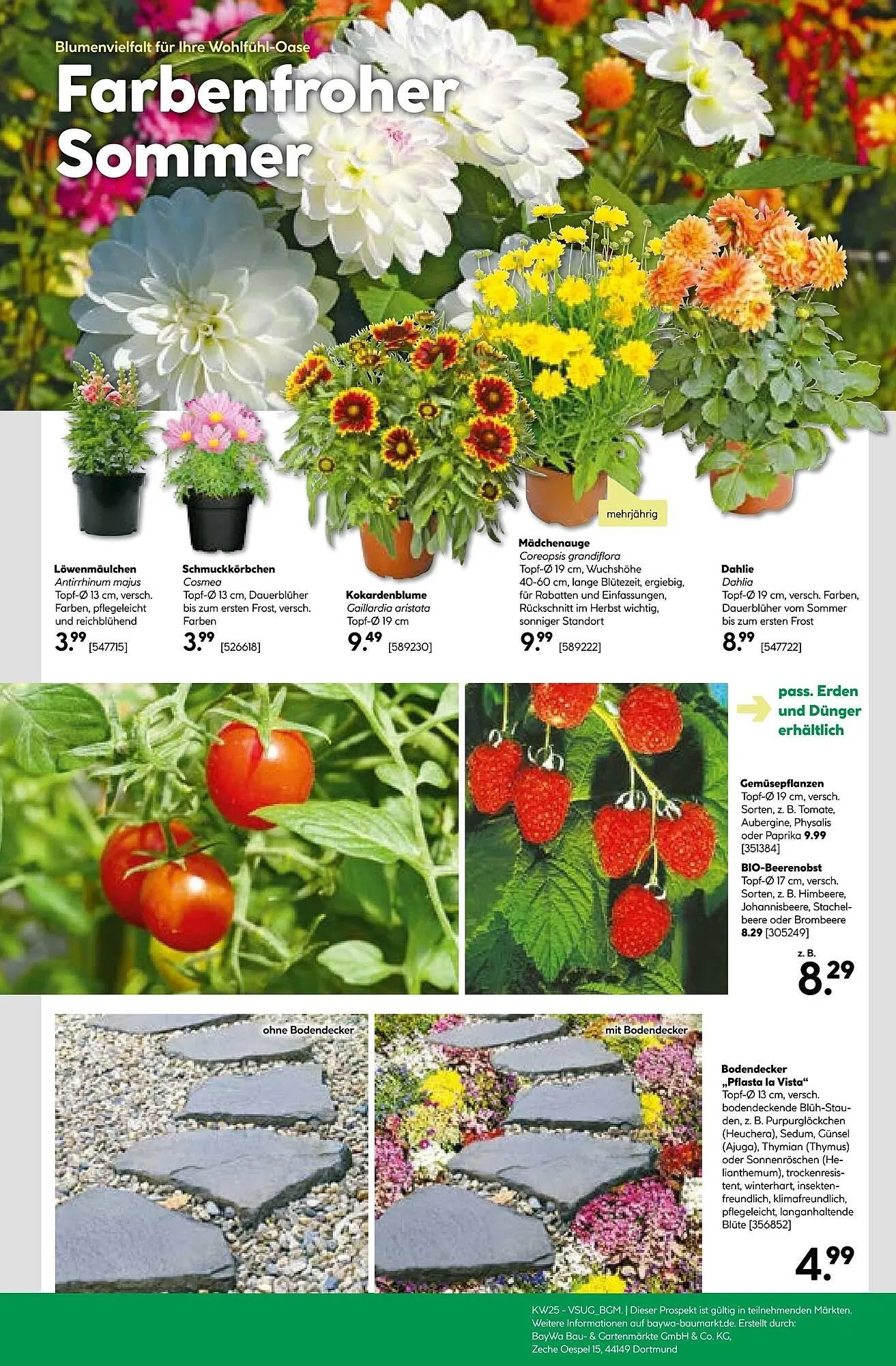 BayWa Prospekt von 16. Juni bis 21. Juni 2025 - Prospekt seite 21