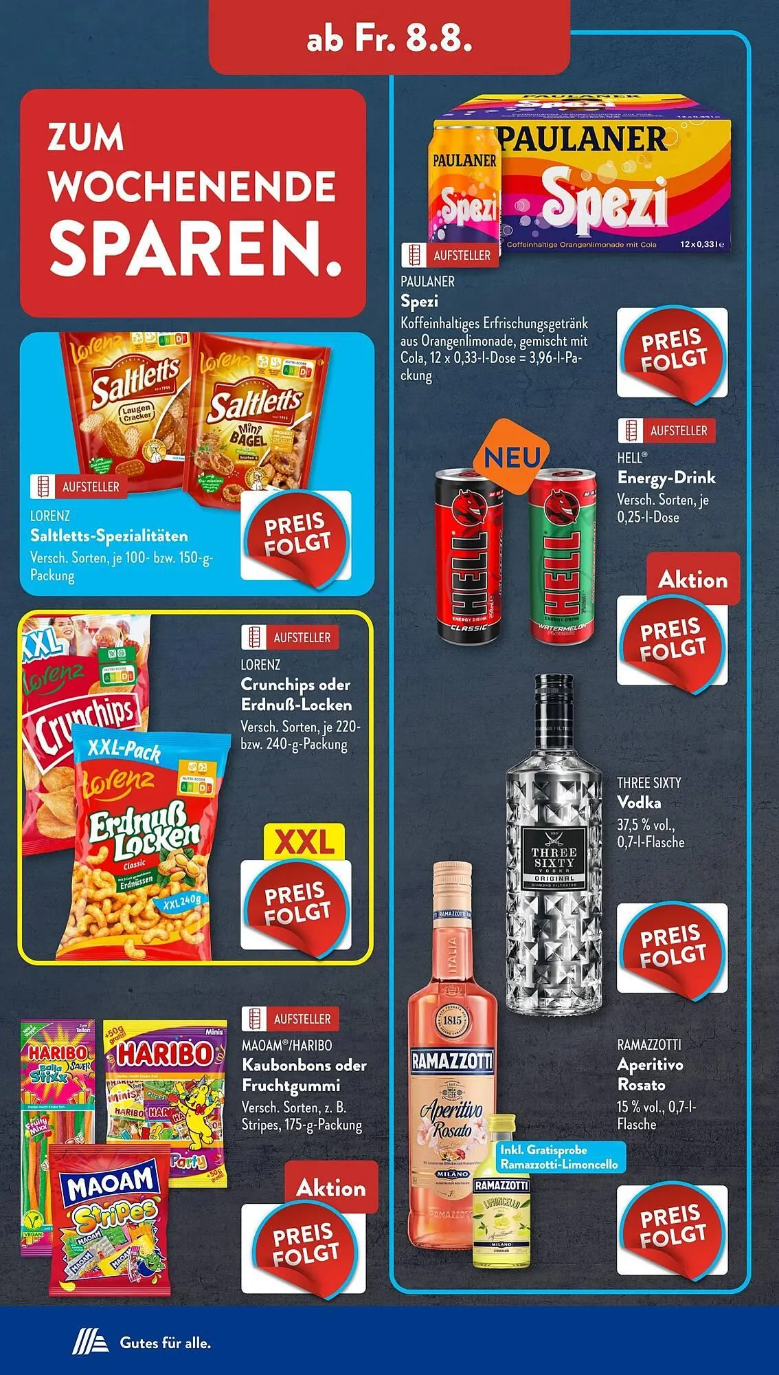 Aldi Süd Prospekt von 4. August bis 10. August 2025 - Prospekt seite 14