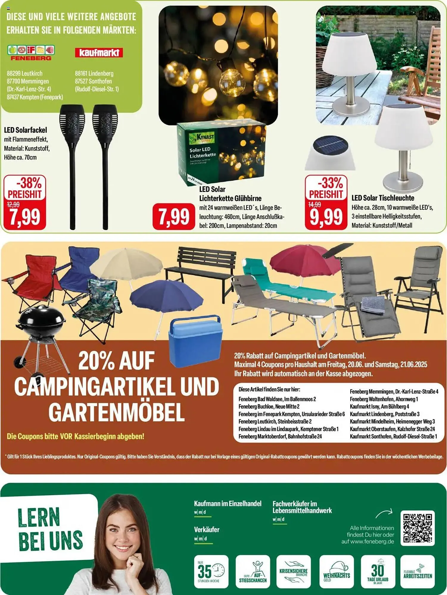 Feneberg Prospekt von 20. Juni bis 21. Juni 2025 - Prospekt seite 13