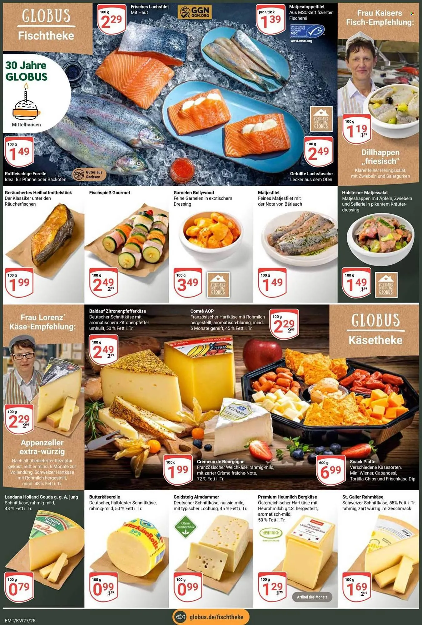 Globus Prospekt von 30. Juni bis 5. Juli 2025 - Prospekt seite 2