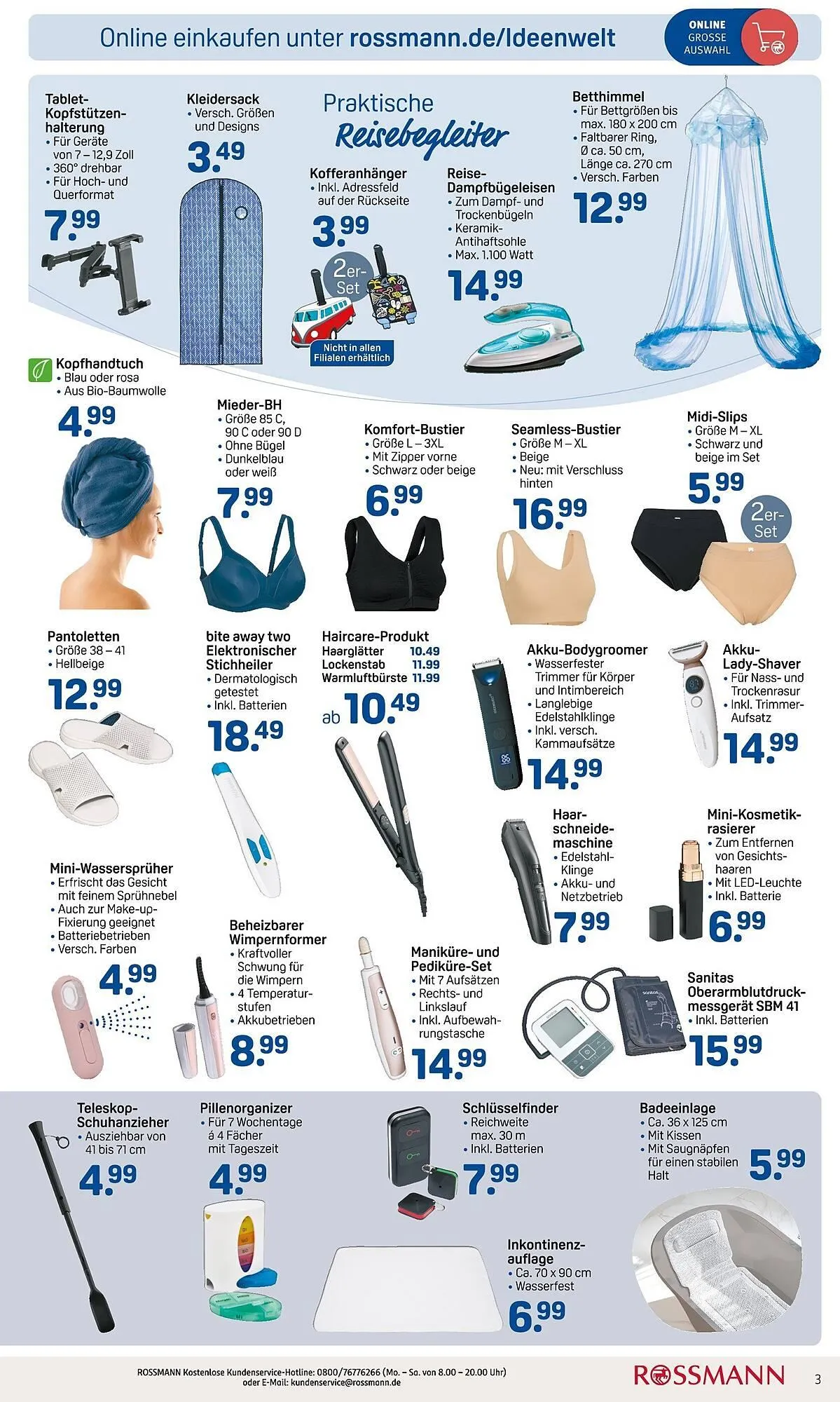 Rossmann Prospekt von 14. Juli bis 18. Juli 2025 - Prospekt seite 3