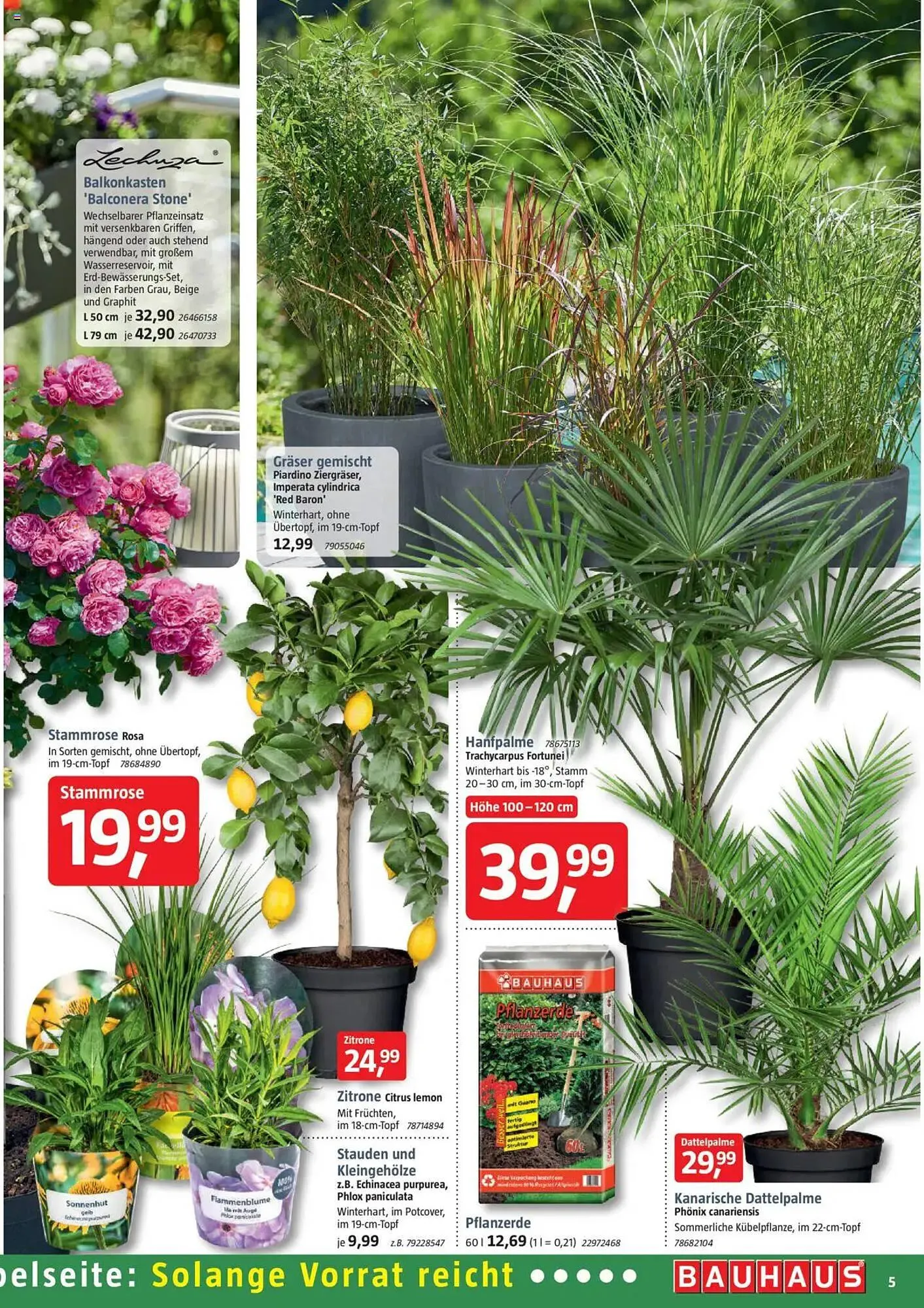 Bauhaus Prospekt von 12. April bis 3. Mai 2025 - Prospekt seite 5