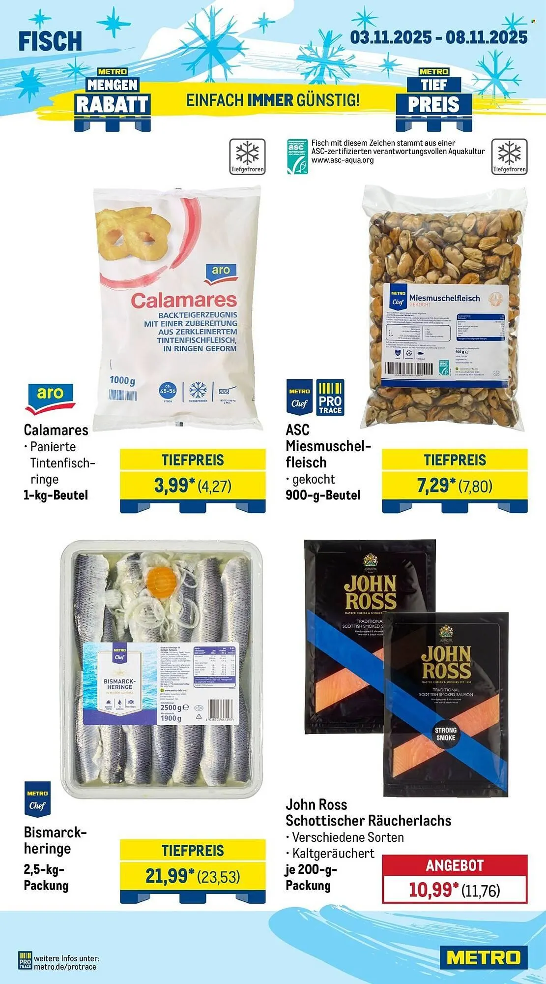 METRO Prospekt von 3. November bis 8. November 2025 - Prospekt seite 8