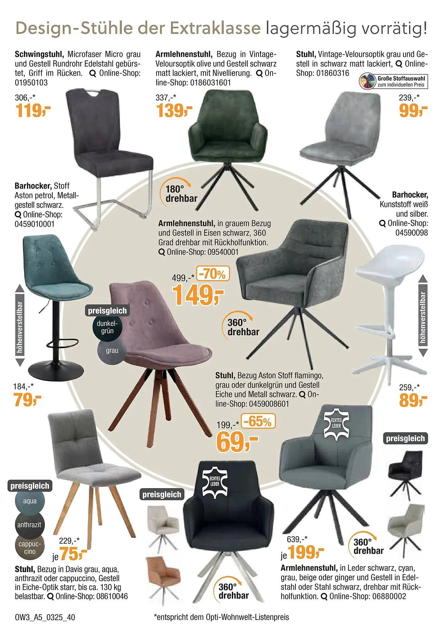 Opti Wohnwelt Prospekt von 27. Februar bis 23. März 2025 - Prospekt seite 40