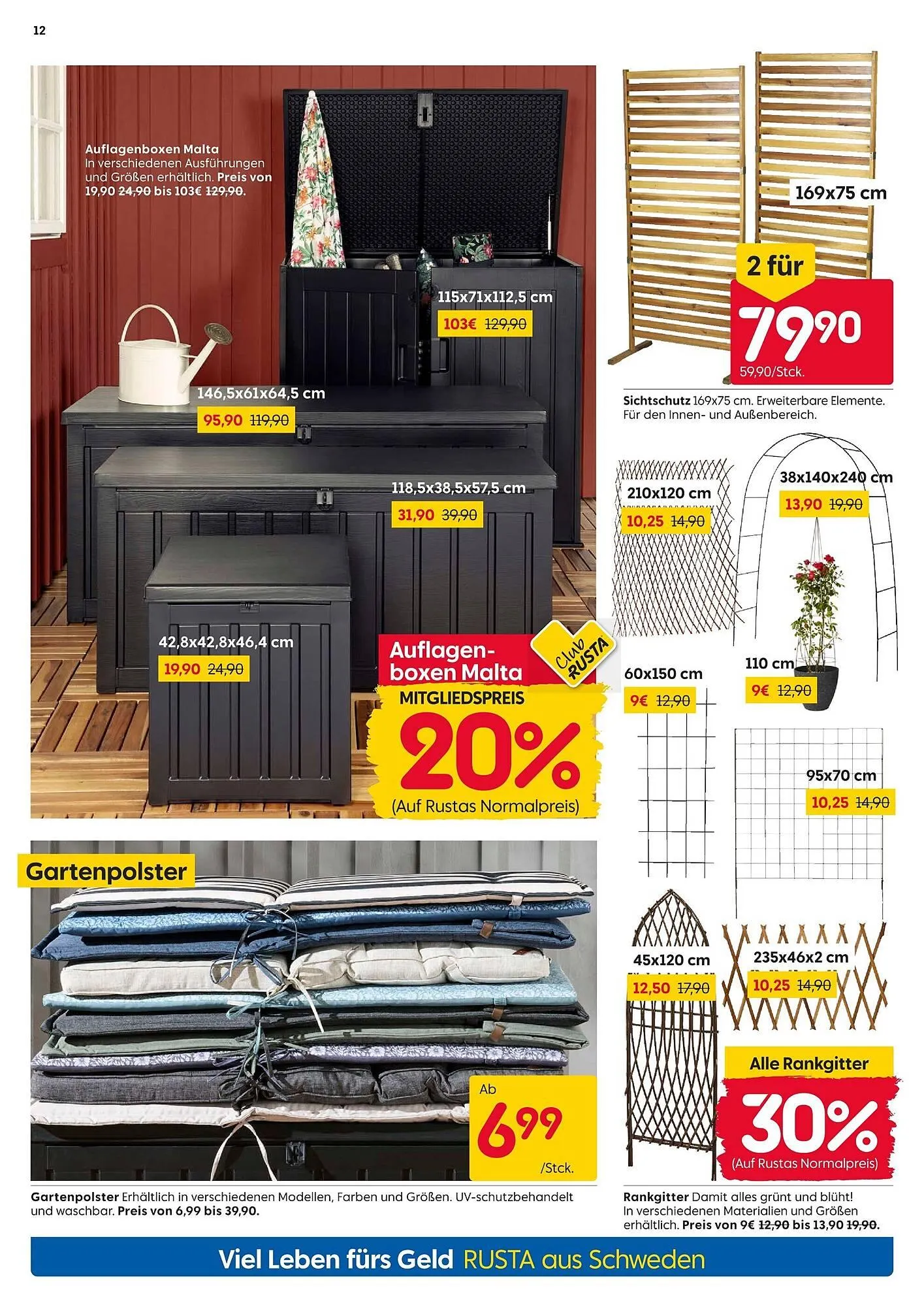 Rusta Prospekt von 28. März bis 3. April 2026 - Prospekt seite 12
