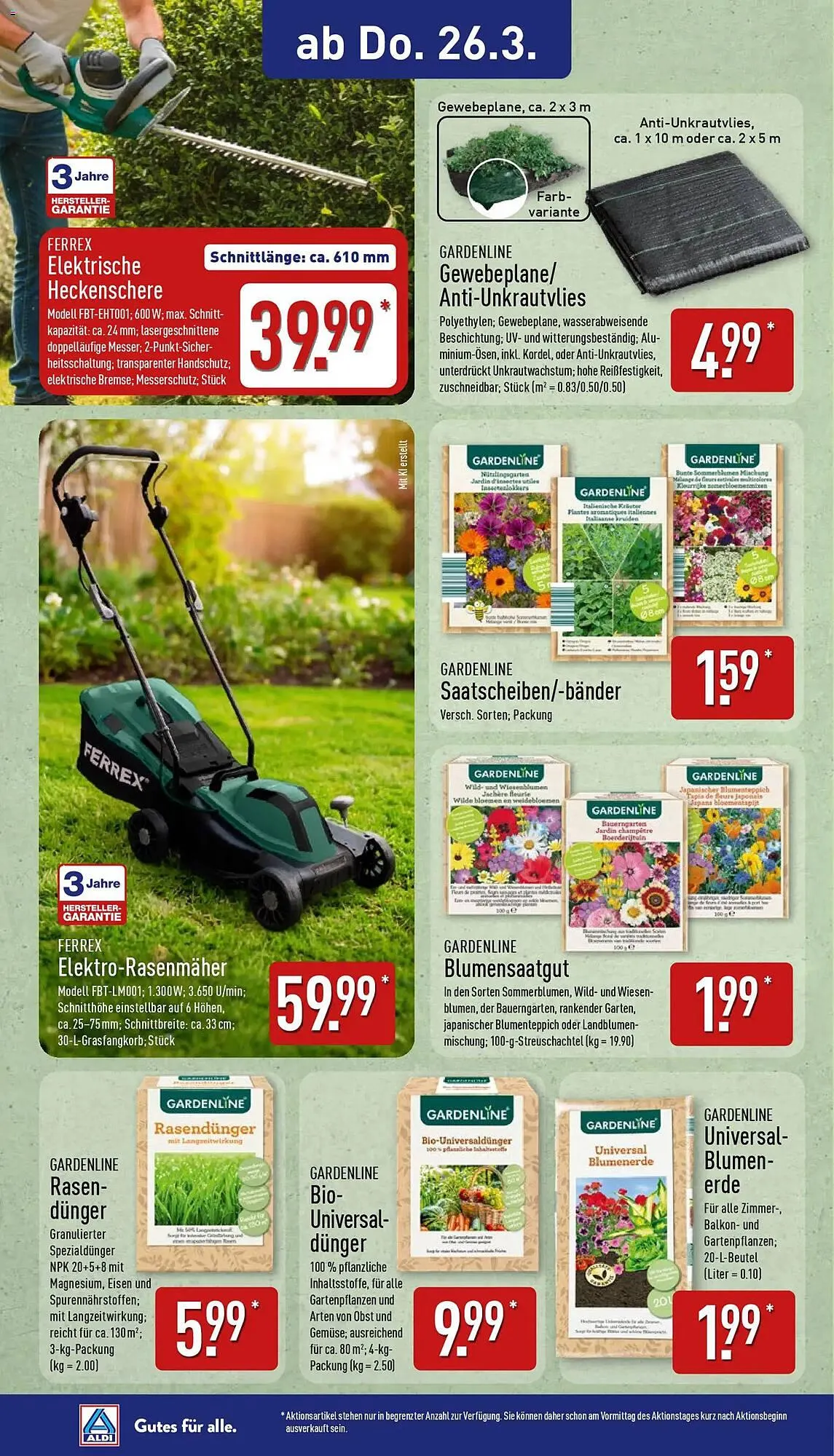 Aldi Nord Prospekt von 23. März bis 28. März 2026 - Prospekt seite 11