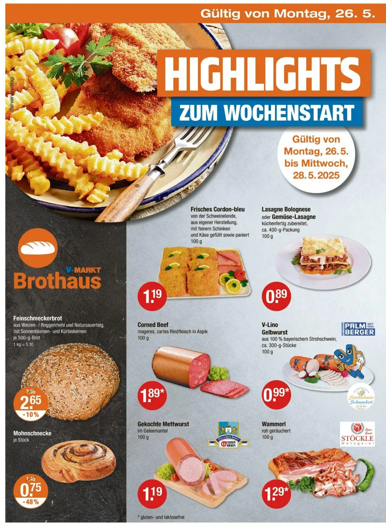 V-Markt Aktueller Prospekt von 22. Mai bis 28. Mai 2025 - Prospekt seite 22