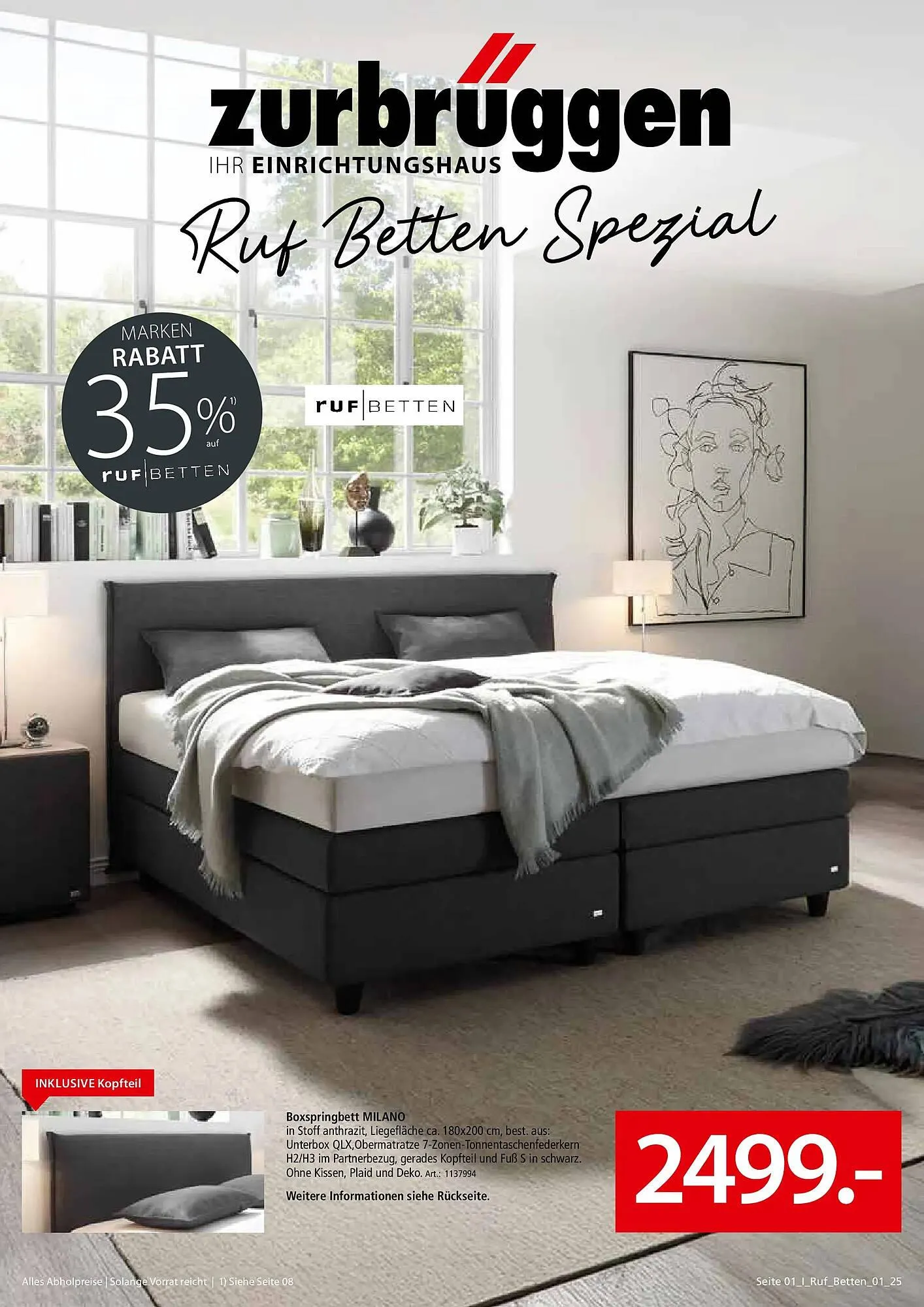 Zurbrüggen Prospekt von 30. Mai bis 31. Dezember 2025 - Prospekt seite 1