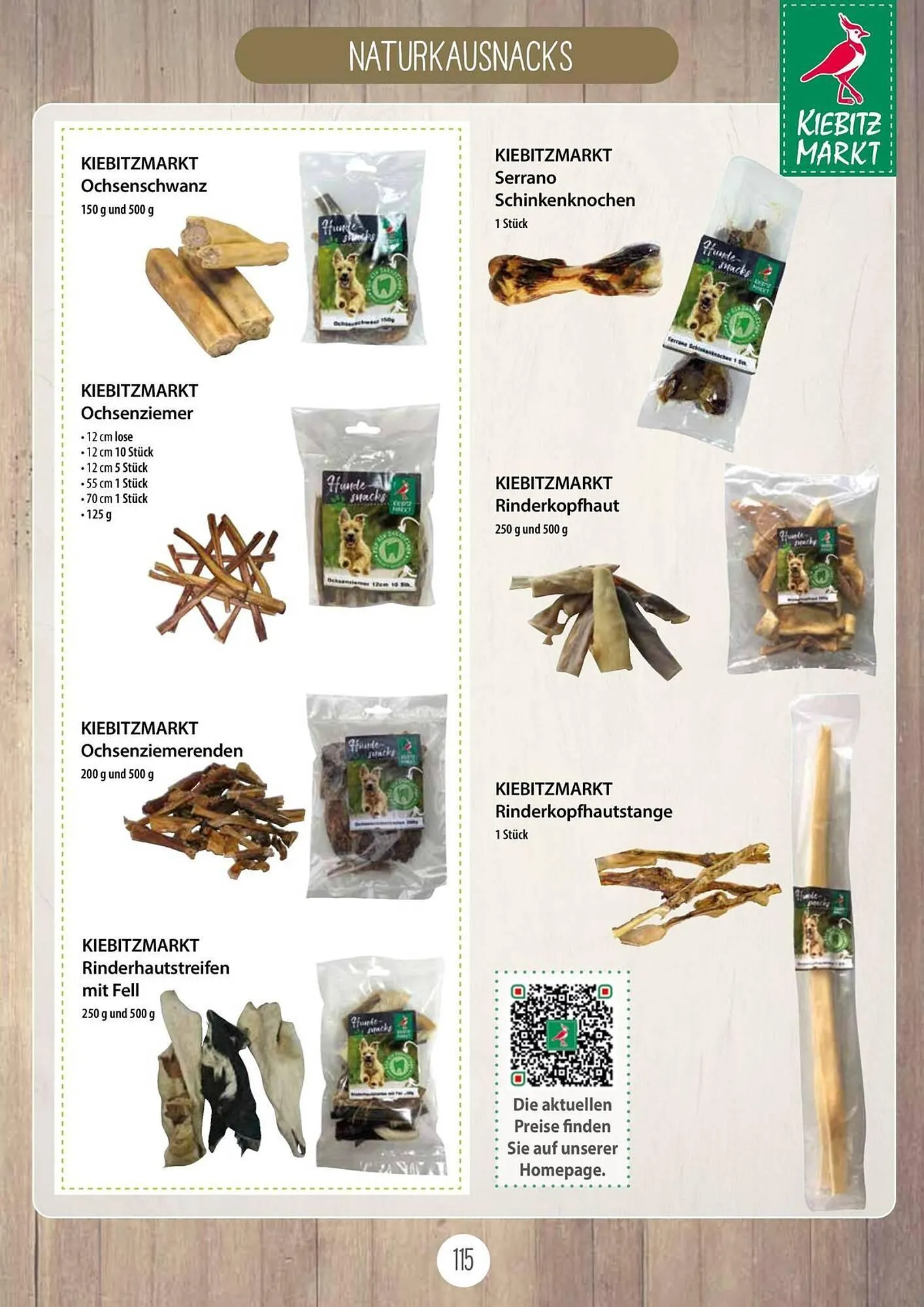 Kiebitzmarkt Prospekt von 16. April bis 31. August 2025 - Prospekt seite 115