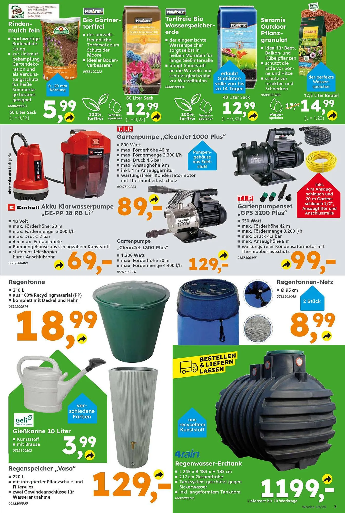 Globus Baumarkt Prospekt von 4. Mai bis 10. Mai 2025 - Prospekt seite 3