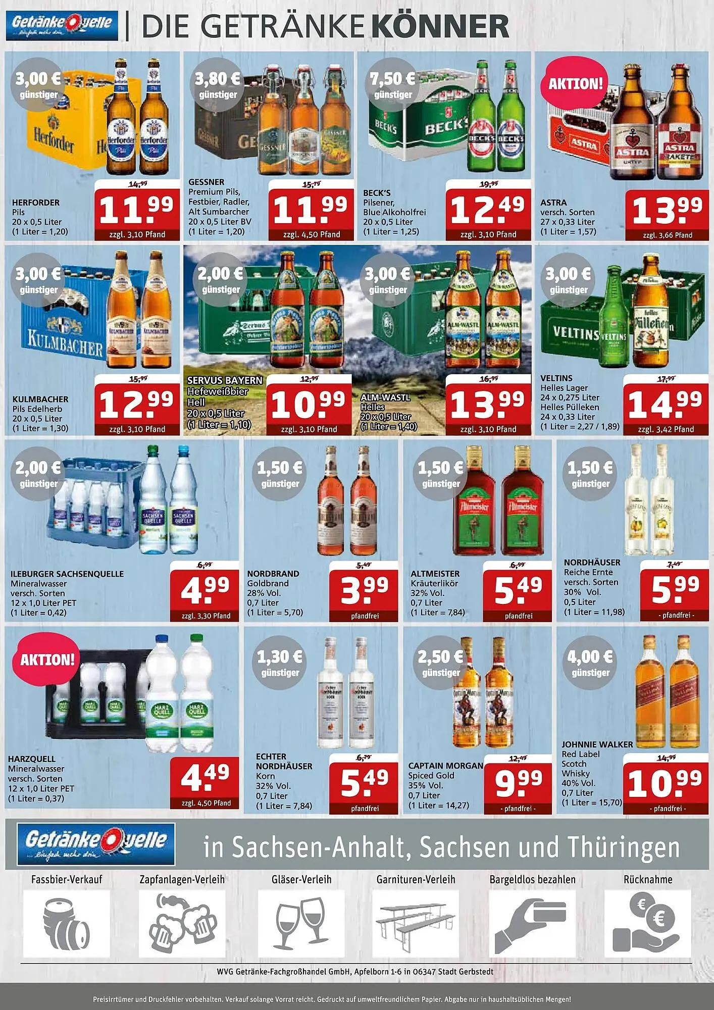 Getränke Quelle Prospekt von 4. Januar bis 17. Januar 2026 - Prospekt seite 4