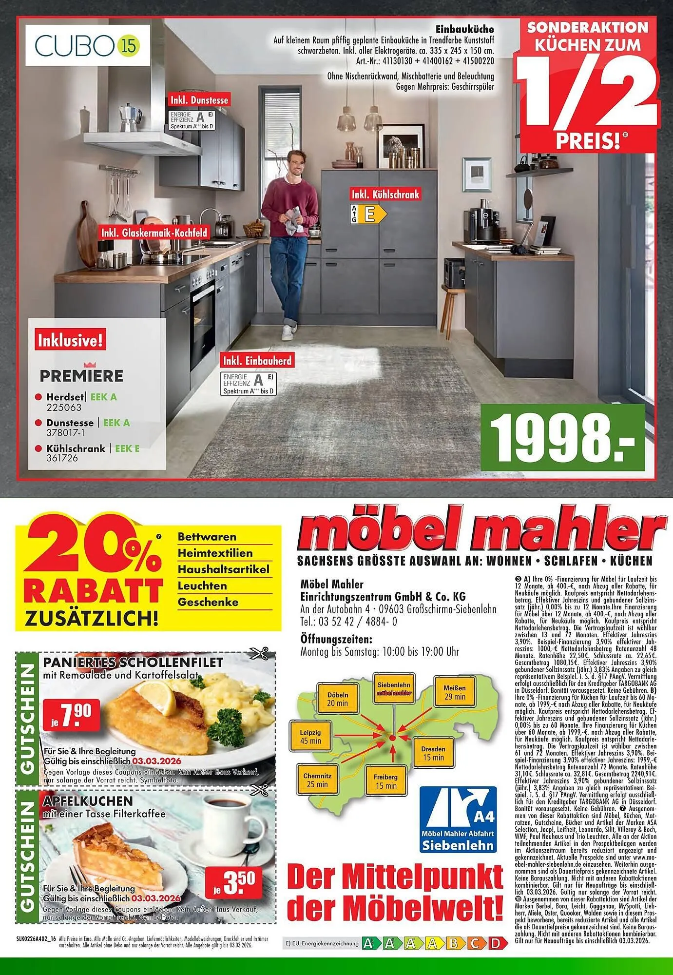 Möbel Mahler Katalog von 4. Februar bis 3. März 2026 - Prospekt seite 16