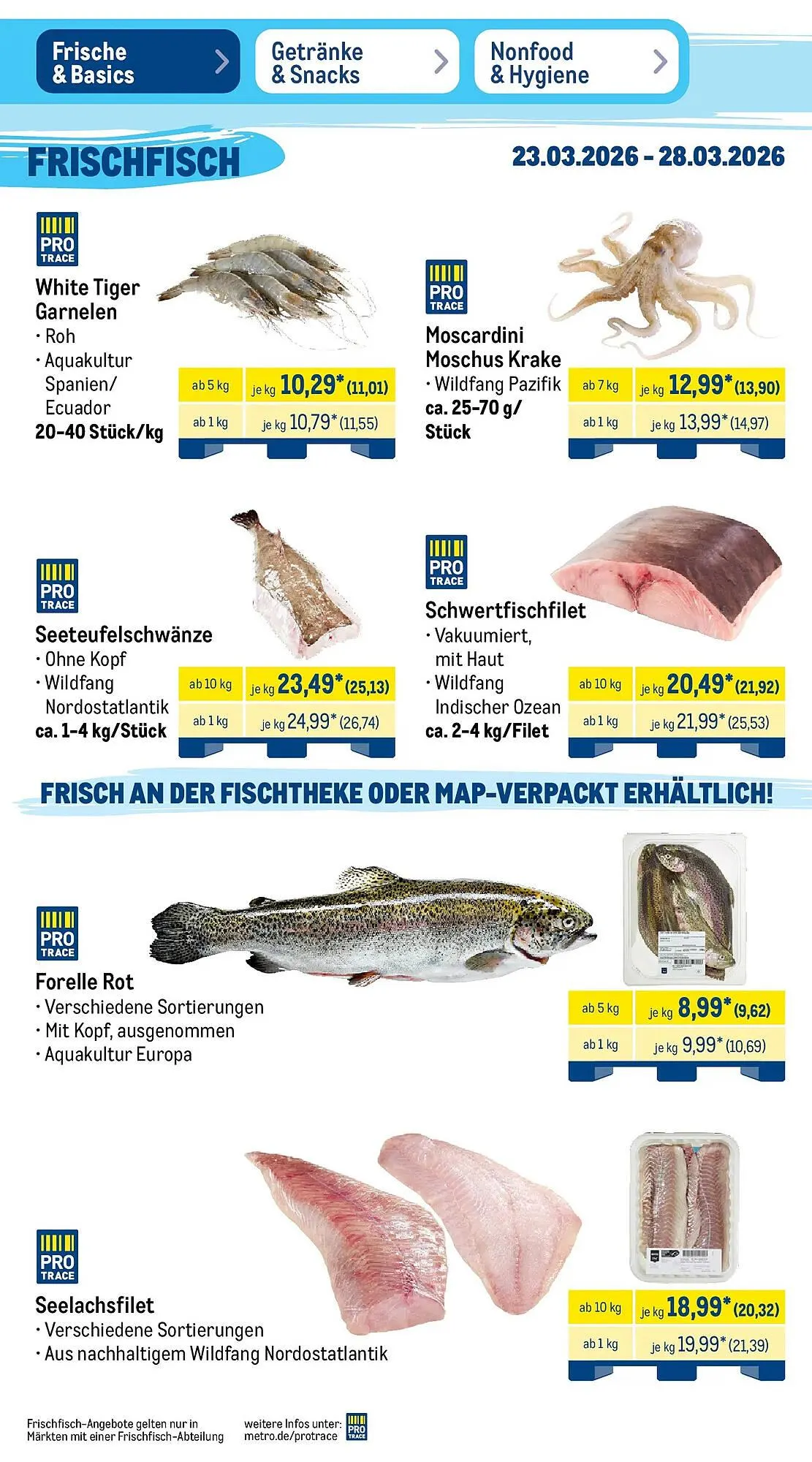 METRO Prospekt von 22. März bis 28. März 2026 - Prospekt seite 7