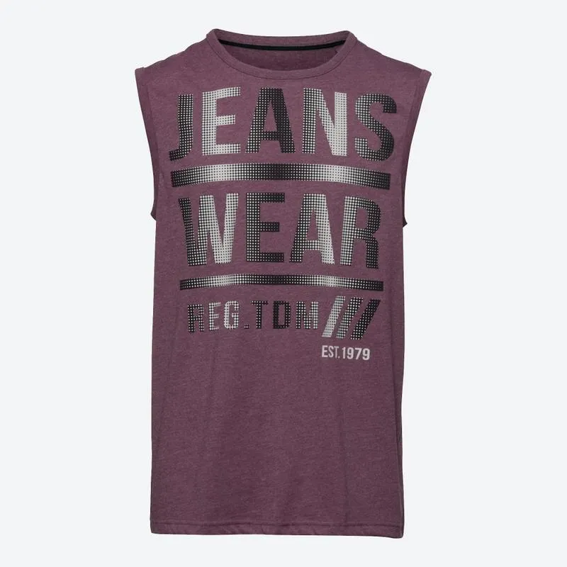 Herren-Muskelshirt mit breiten Trägern