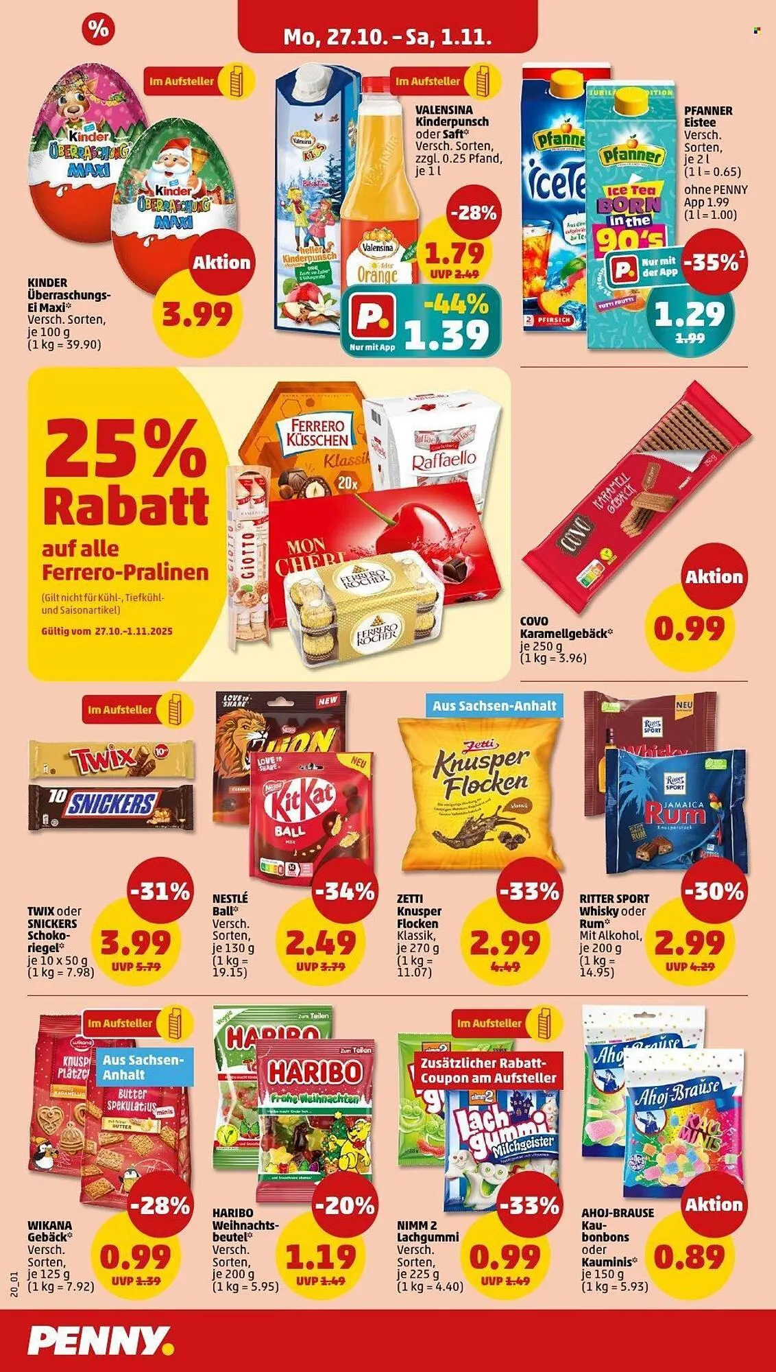 PENNY Prospekt von 27. Oktober bis 1. November 2025 - Prospekt seite 22