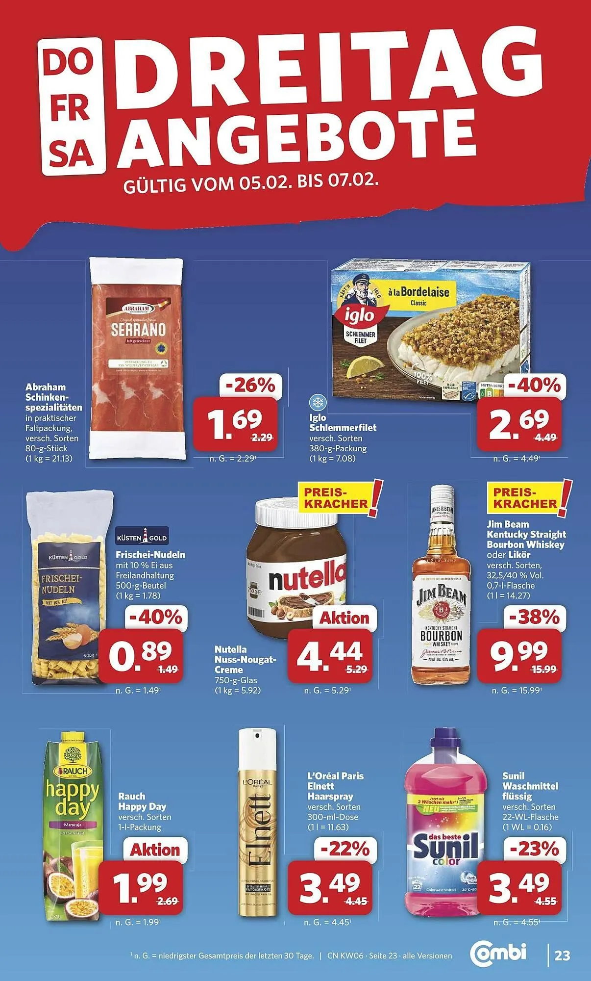 Combi Prospekt von 2. Februar bis 7. Februar 2026 - Prospekt seite 25