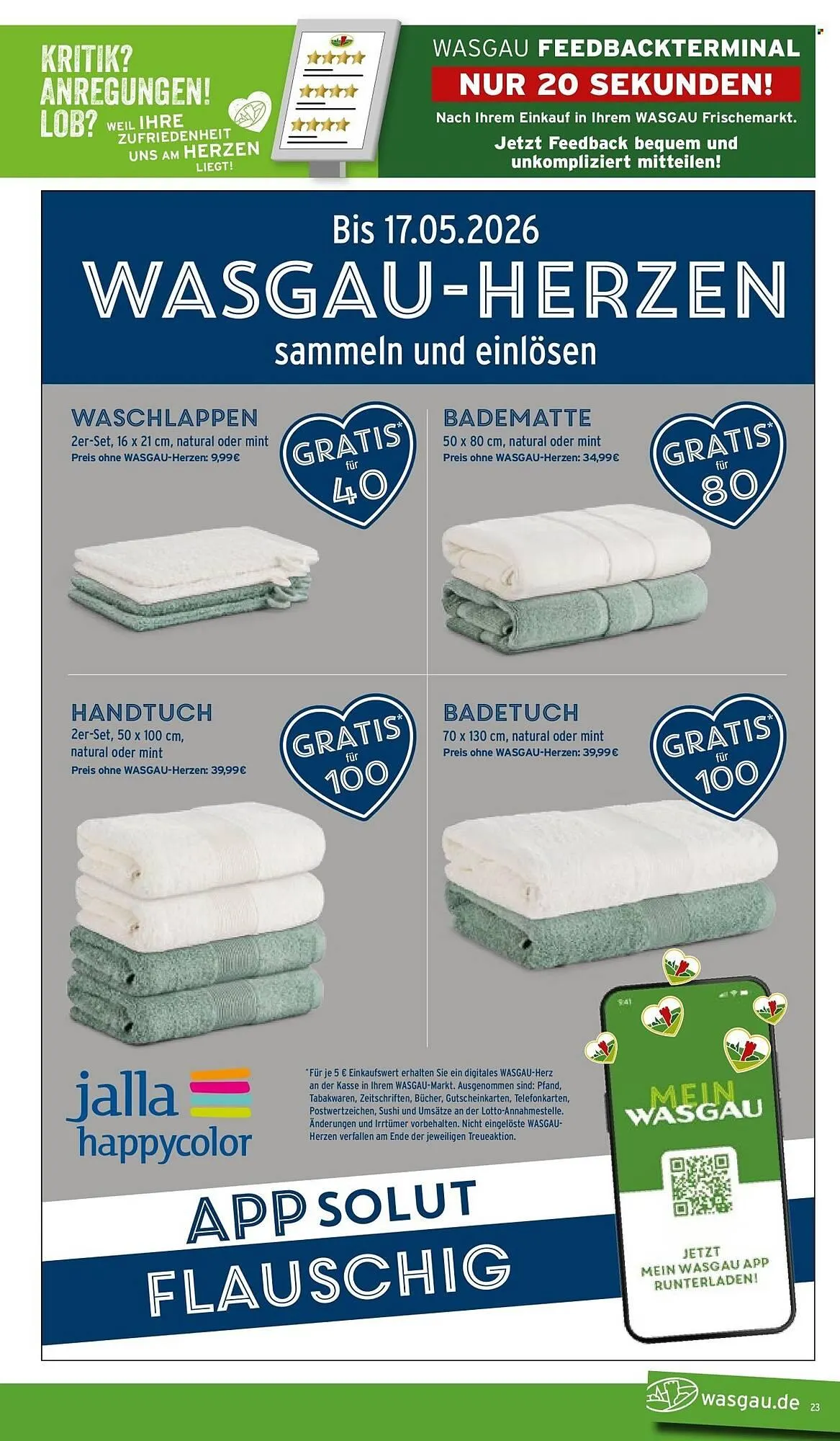 Wasgau Prospekt von 2. Februar bis 7. Februar 2026 - Prospekt seite 23