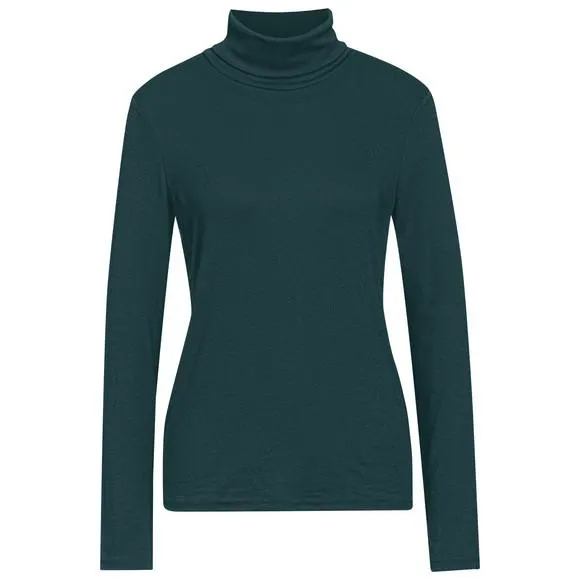 Damen Langarmshirt mit Rollkragen