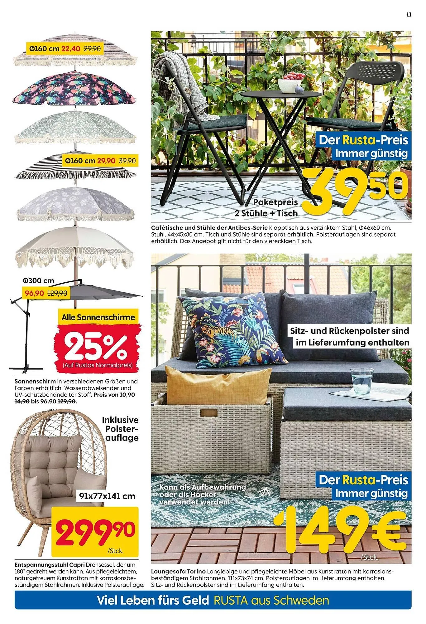 Rusta Prospekt von 19. April bis 25. April 2025 - Prospekt seite 11