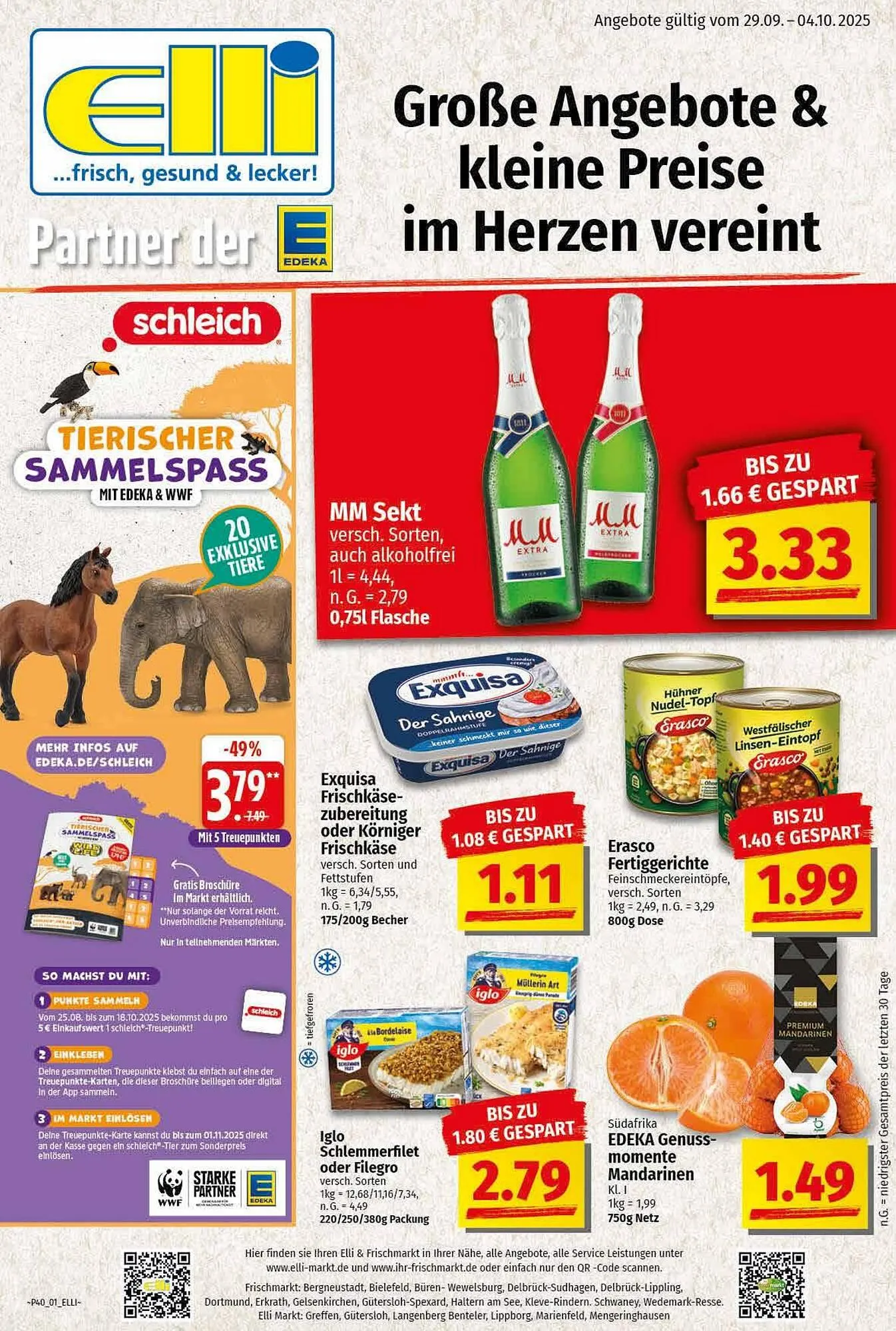 Elli Markt Prospekt von 29. September bis 4. Oktober 2025 - Prospekt seite 1