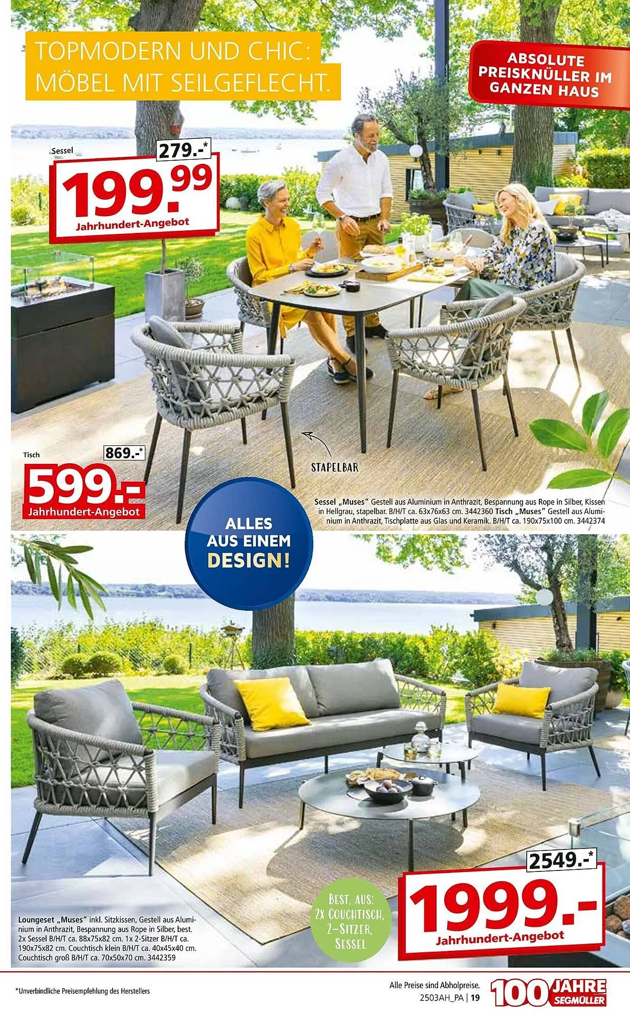 Segmüller Prospekt von 21. Februar bis 26. April 2025 - Prospekt seite 19