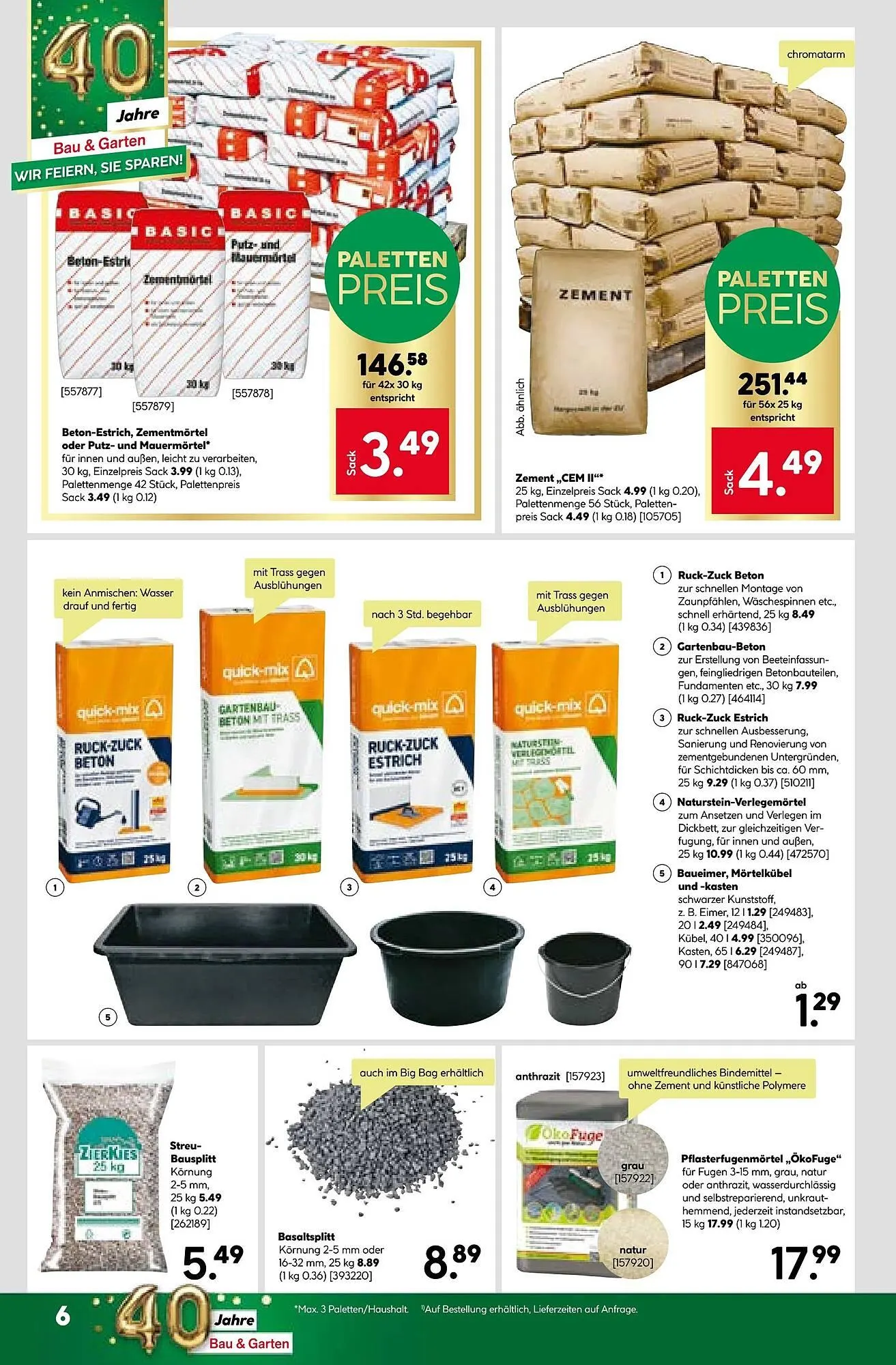 BayWa Bau & Garten Prospekt von 7. April bis 12. April 2026 - Prospekt seite 6