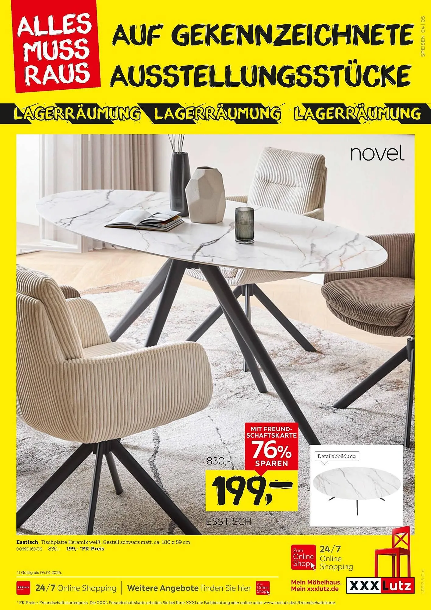 XXXLutz Prospekt von 20. Dezember bis 4. Januar 2026 - Prospekt seite 5