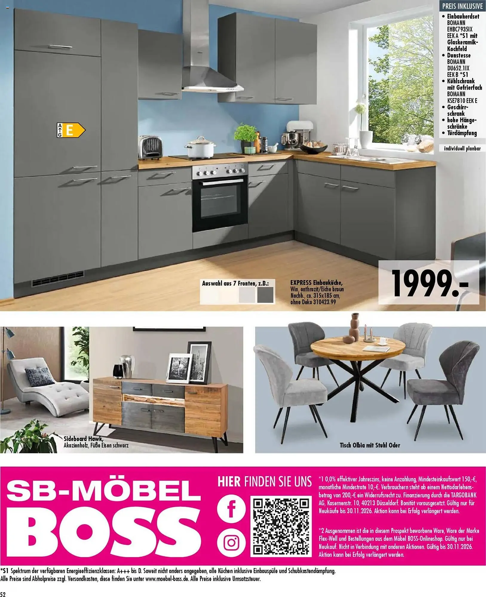Möbel Boss Prospekt von 9. April bis 30. November 2026 - Prospekt seite 52
