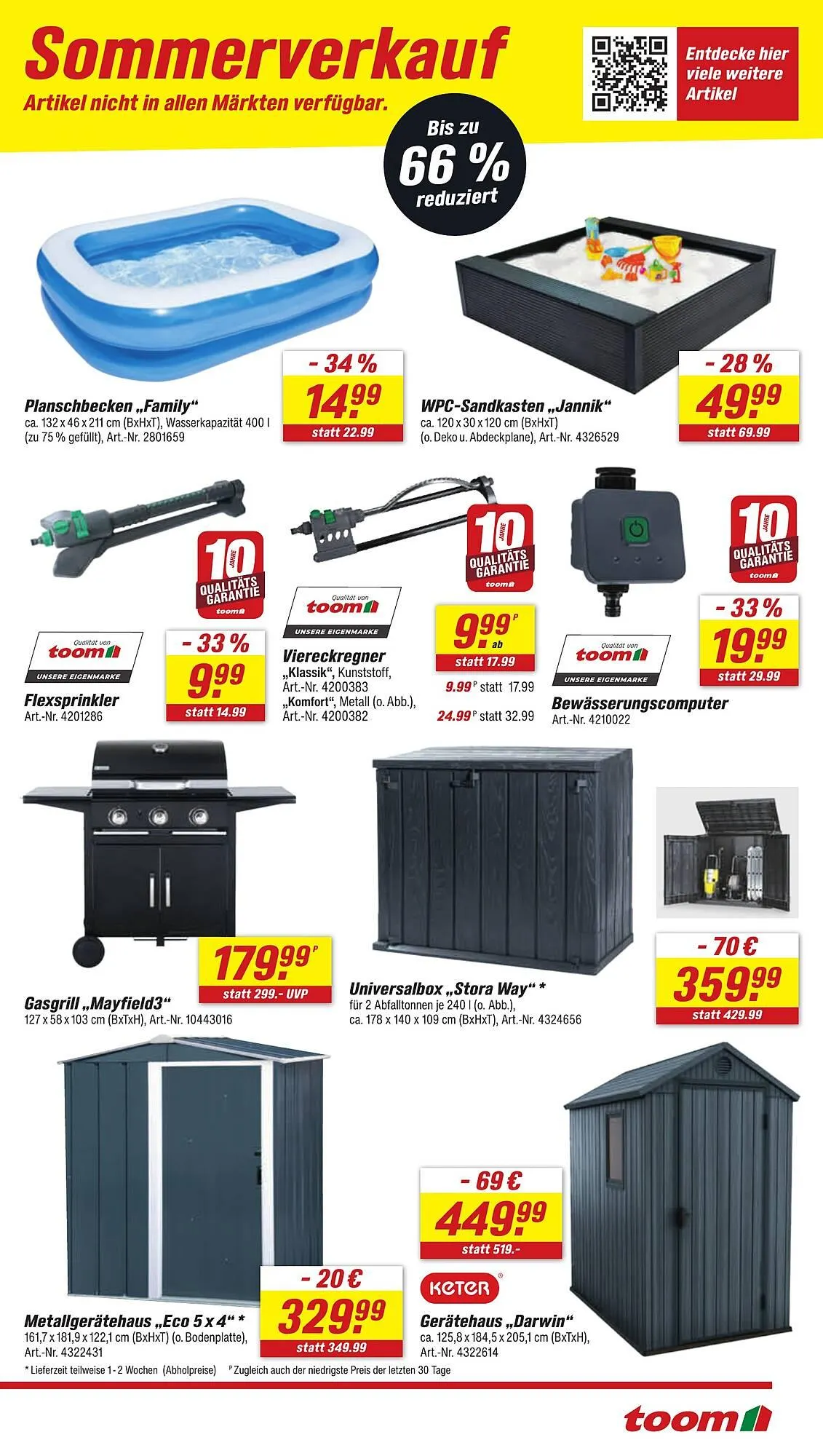 toom Baumarkt Prospekt von 12. Juli bis 18. Juli 2025 - Prospekt seite 5