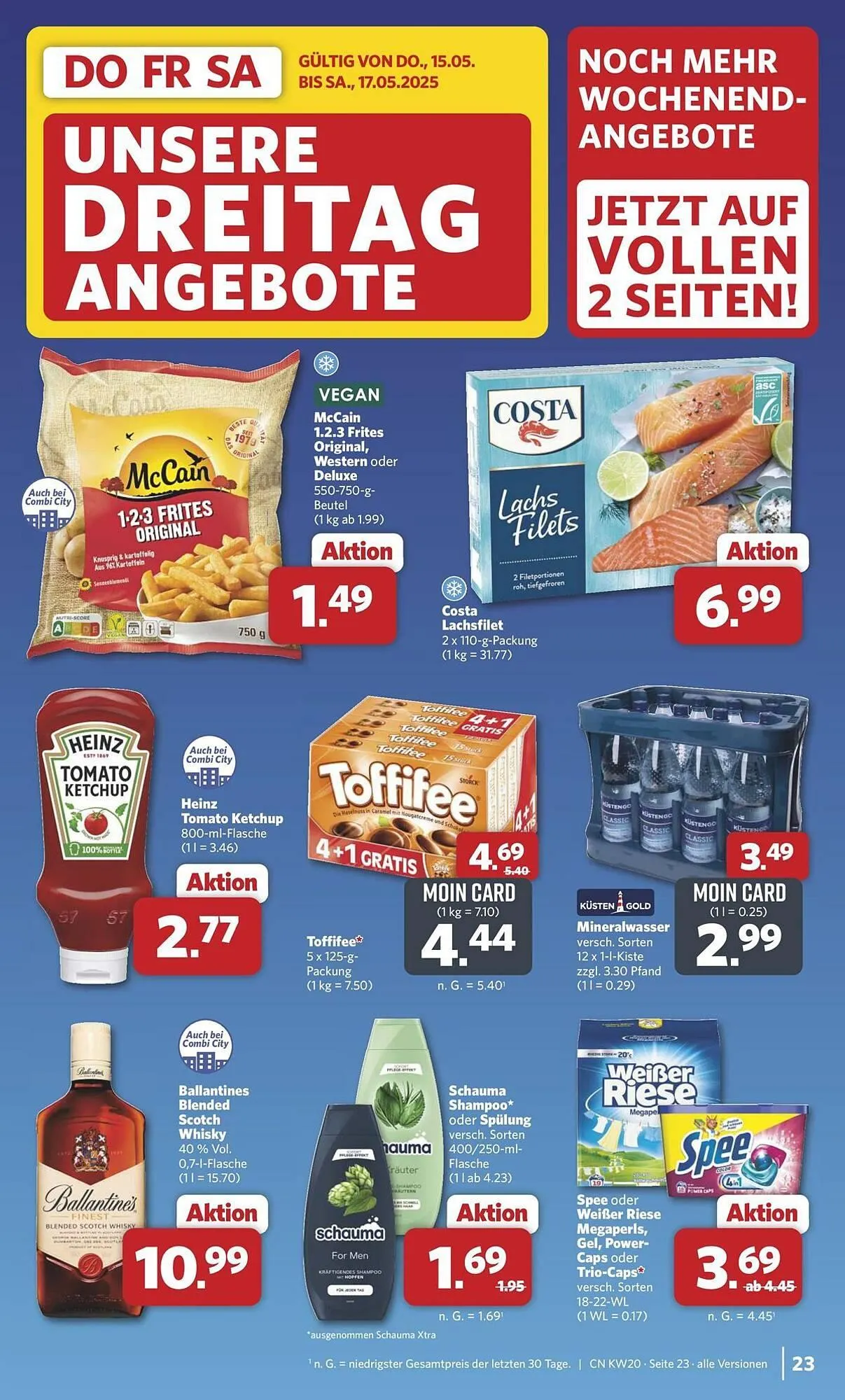 Combi Prospekt von 11. Mai bis 17. Mai 2025 - Prospekt seite 32