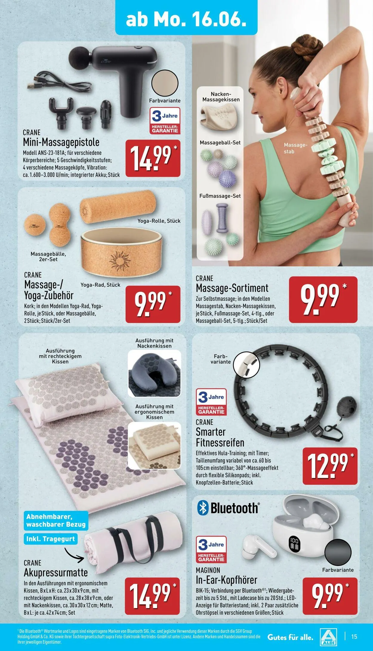 Aldi-Nord von 16. Juni bis 21. Juni 2025 - Prospekt seite 15